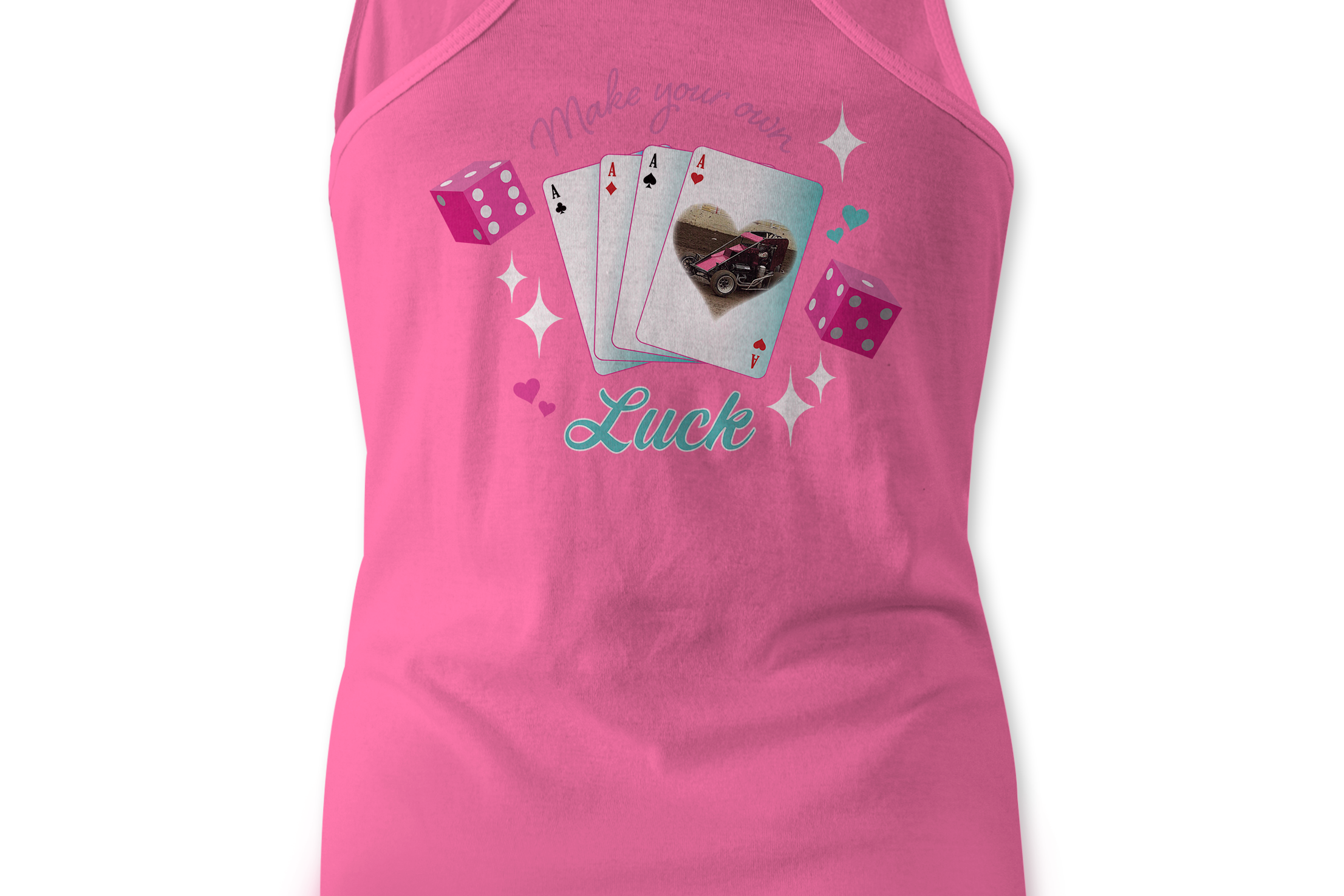 Queen of Hearts Tank Tops