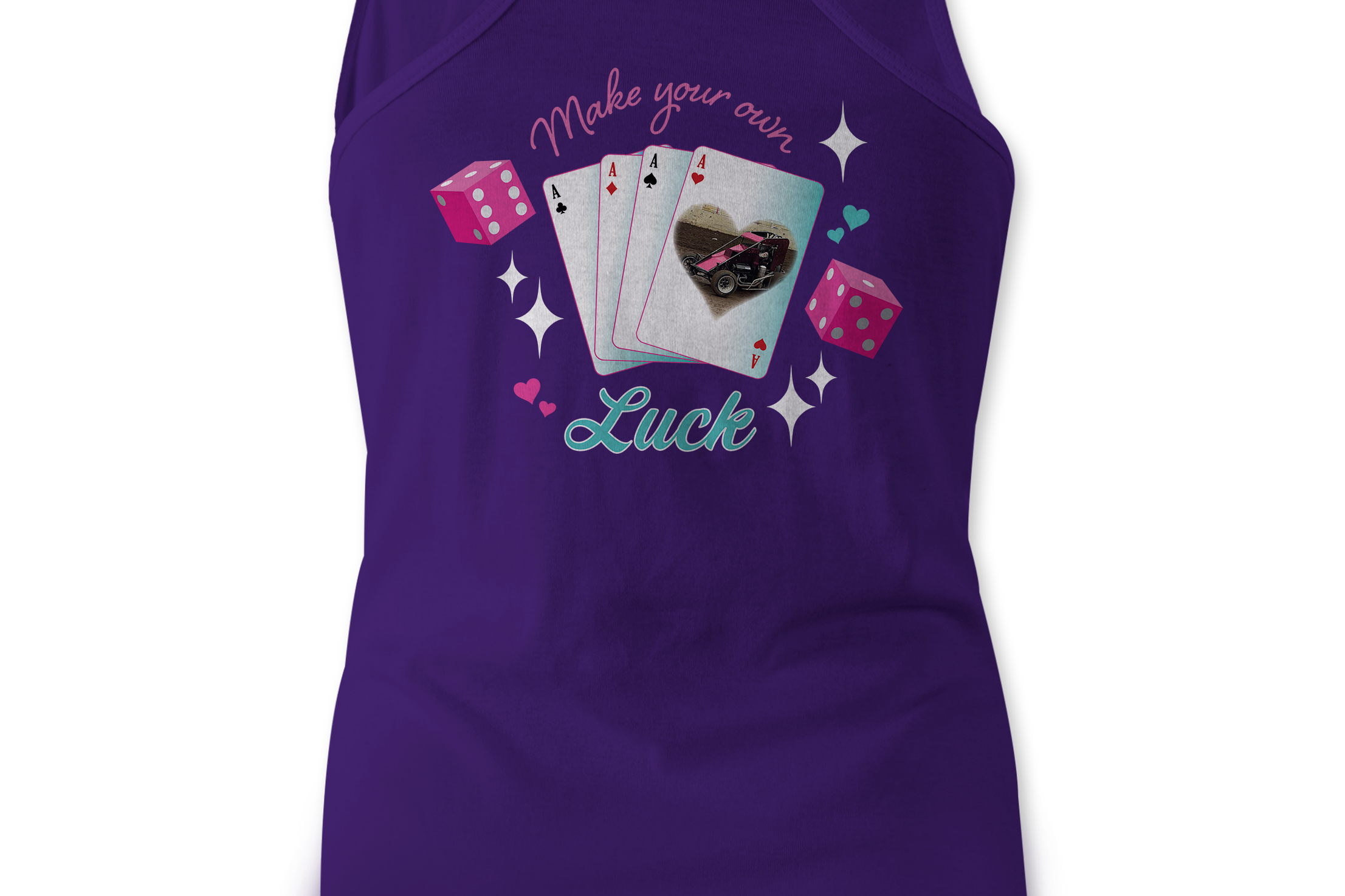 Queen of Hearts Tank Tops