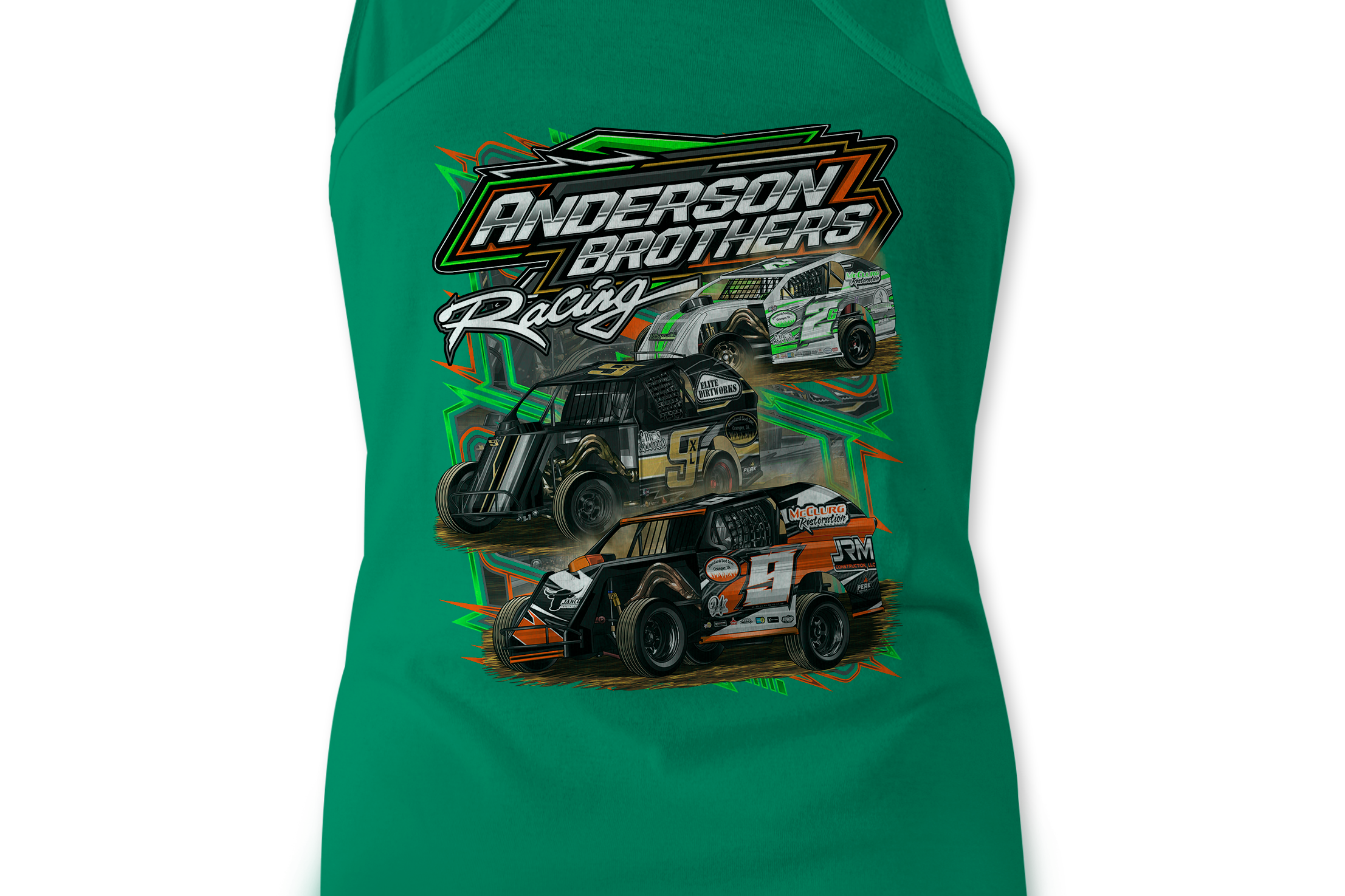 Anderson Brothers Racing 2025 Tank Tops