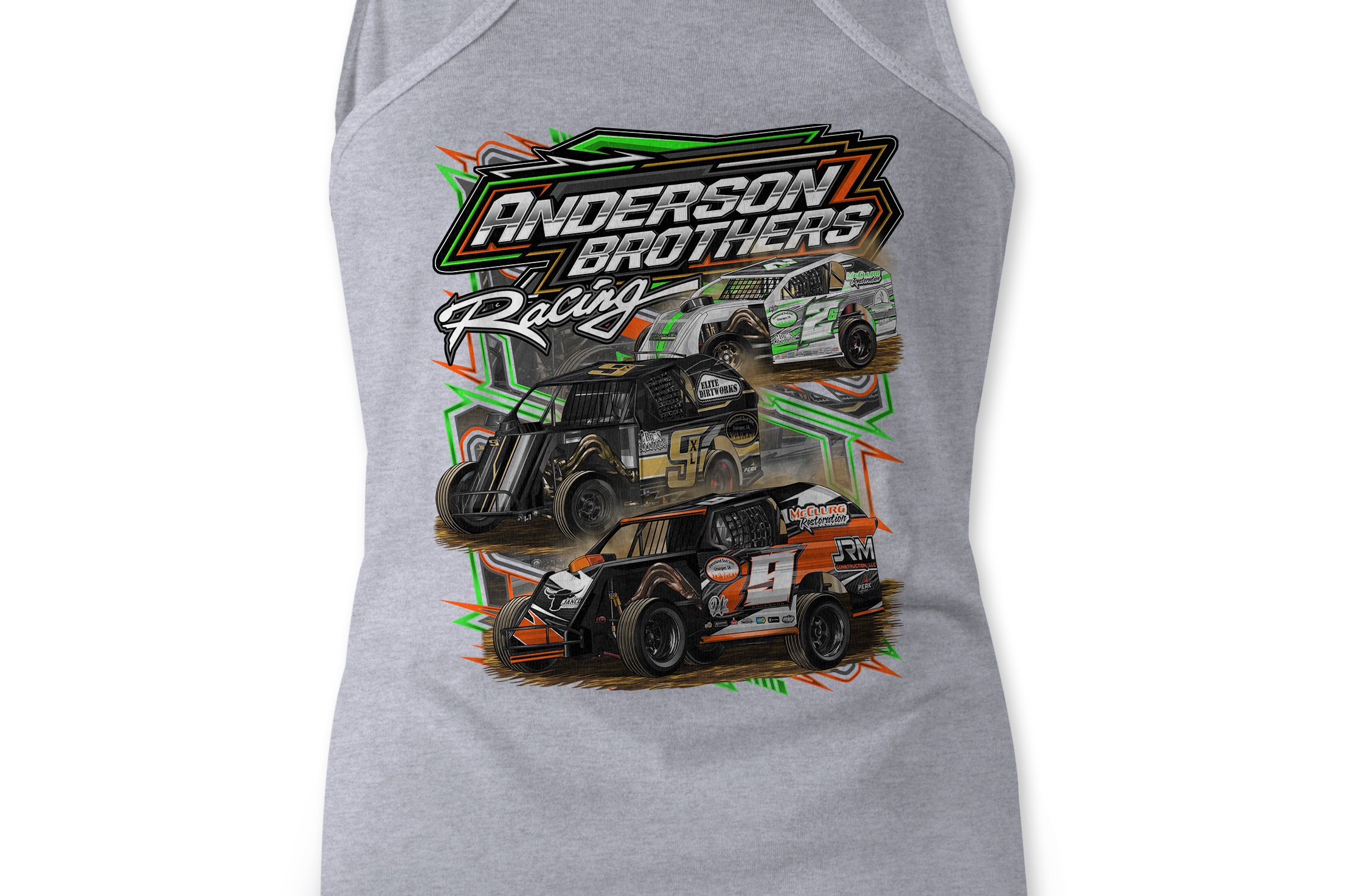 Anderson Brothers Racing 2025 Tank Tops
