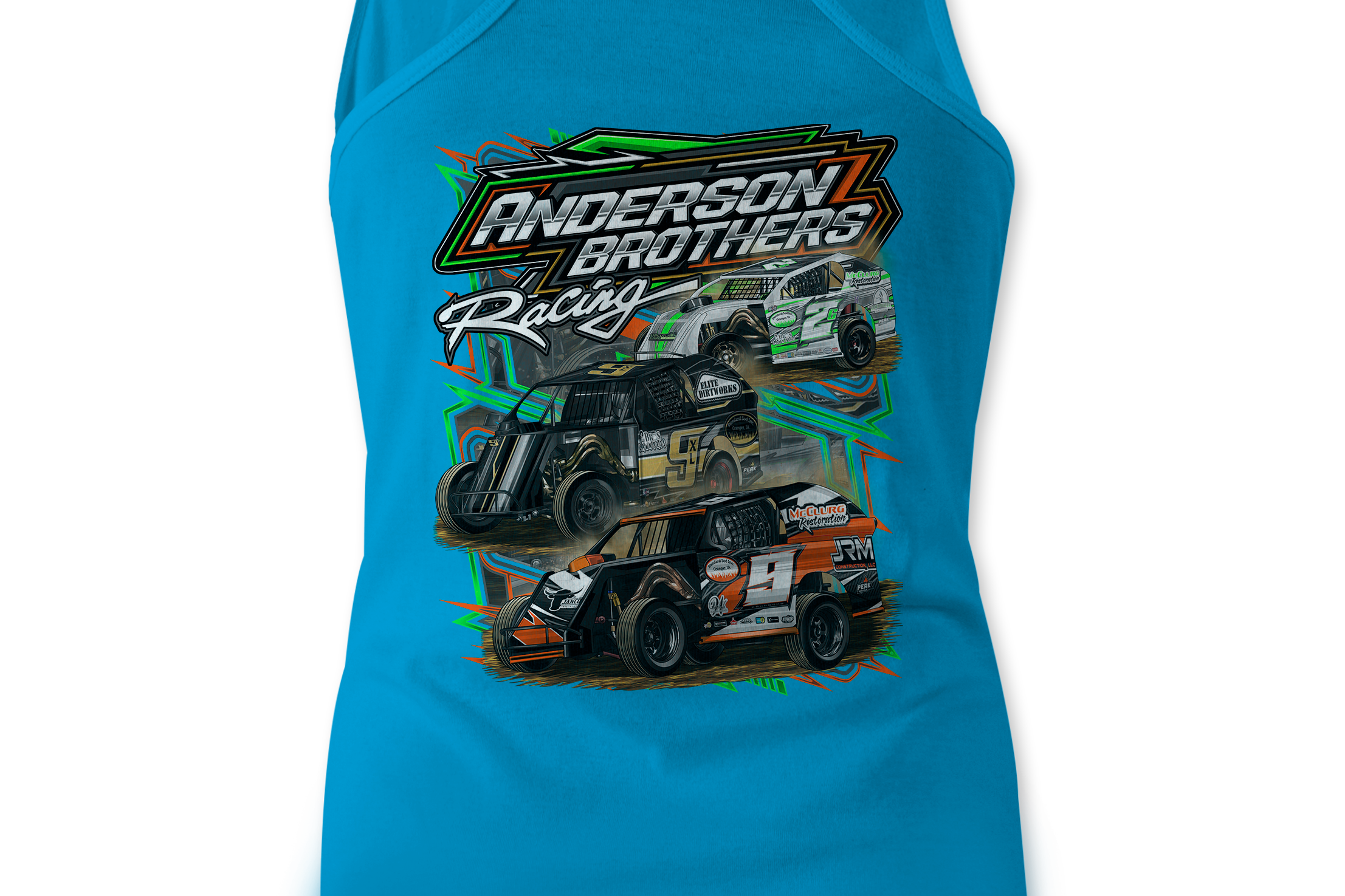Anderson Brothers Racing 2025 Tank Tops