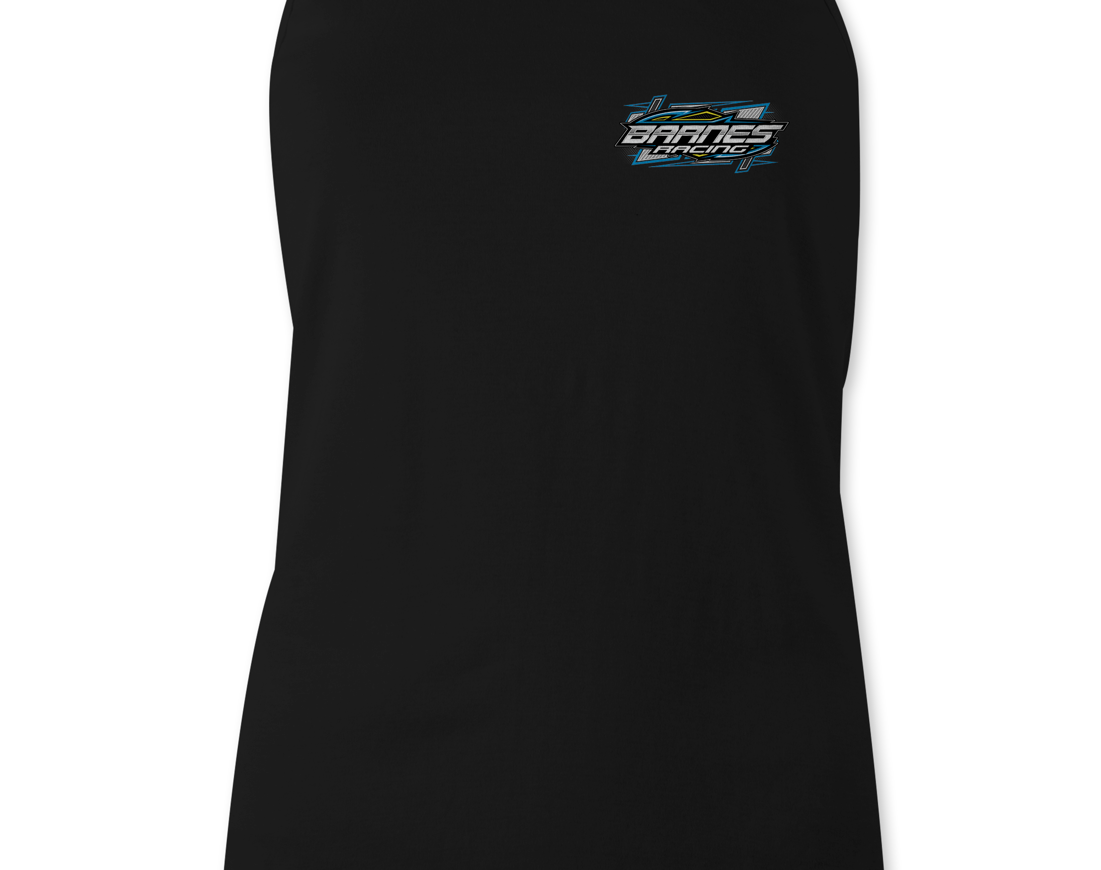 Barnes Racing Tank Tops Black Acid Apparel