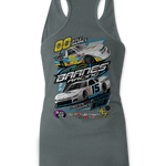 Barnes Racing Tank Tops Black Acid Apparel