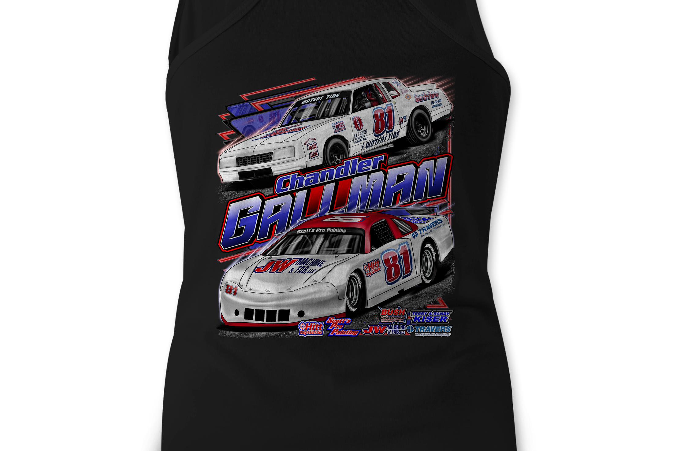 Chandler Gallman Tank Tops
