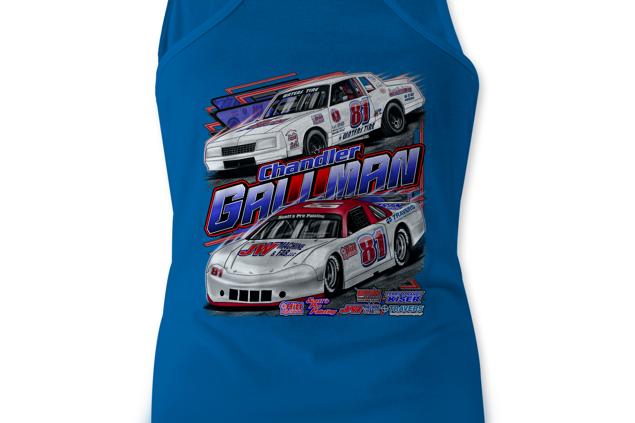 Chandler Gallman Tank Tops