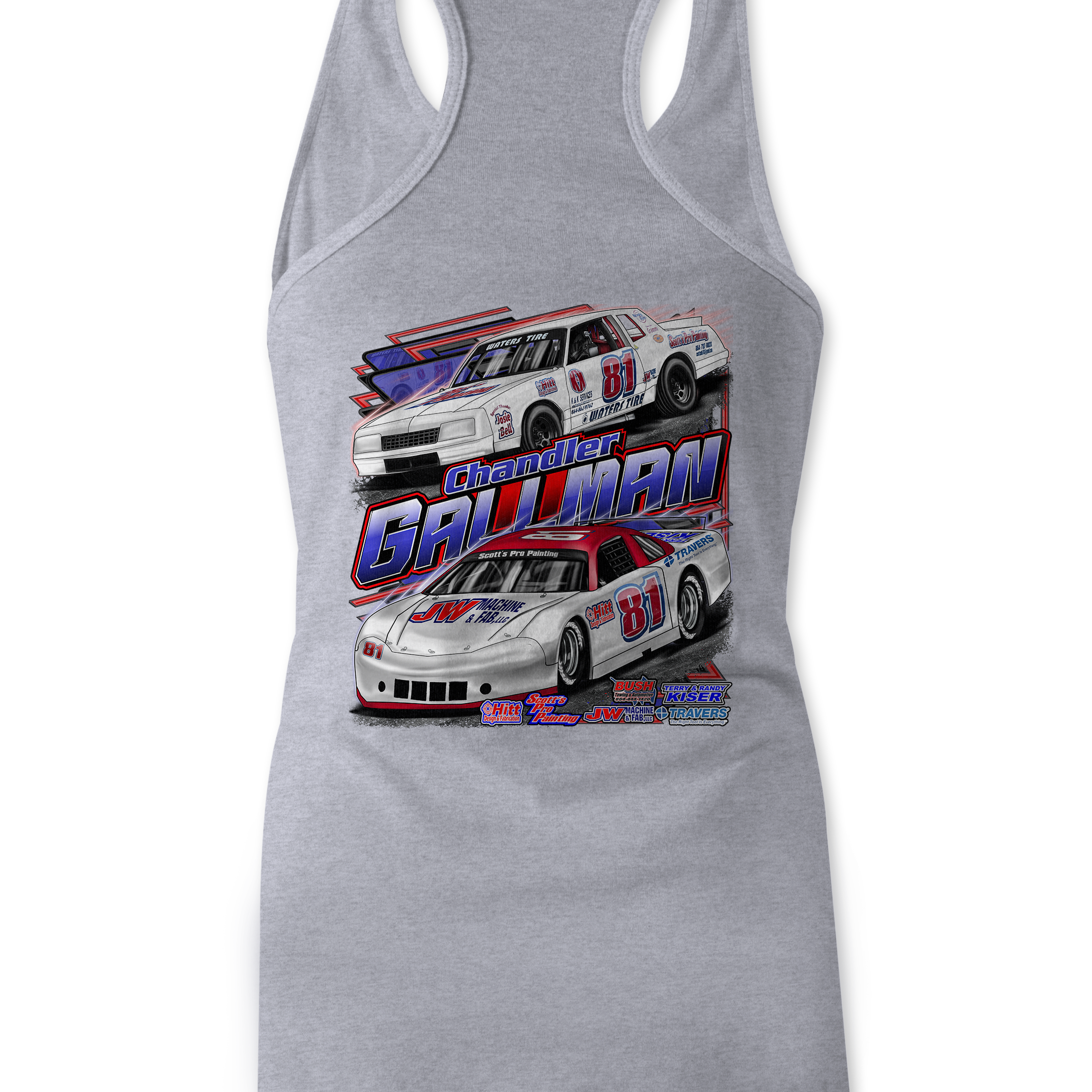 Chandler Gallman Tank Tops