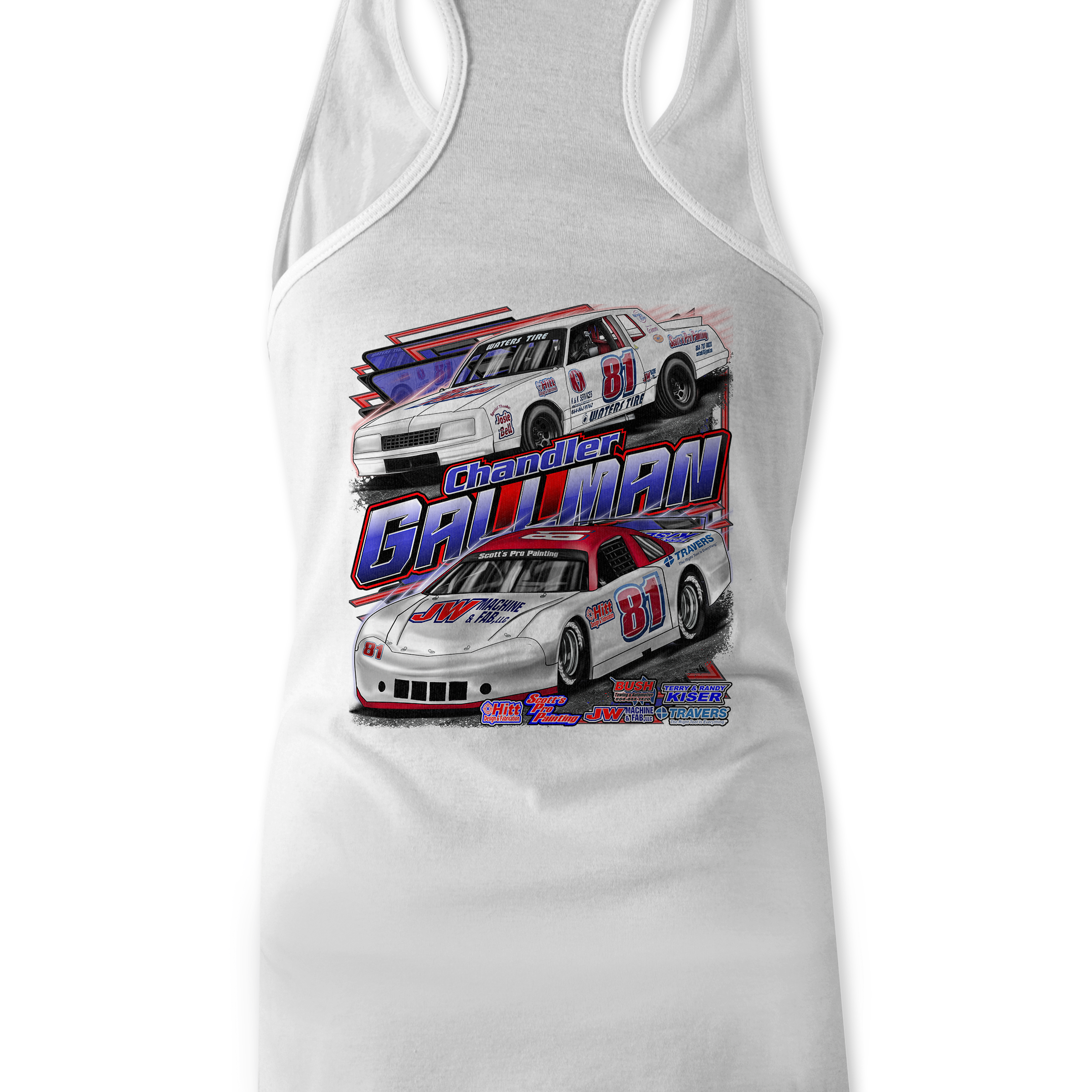 Chandler Gallman Tank Tops