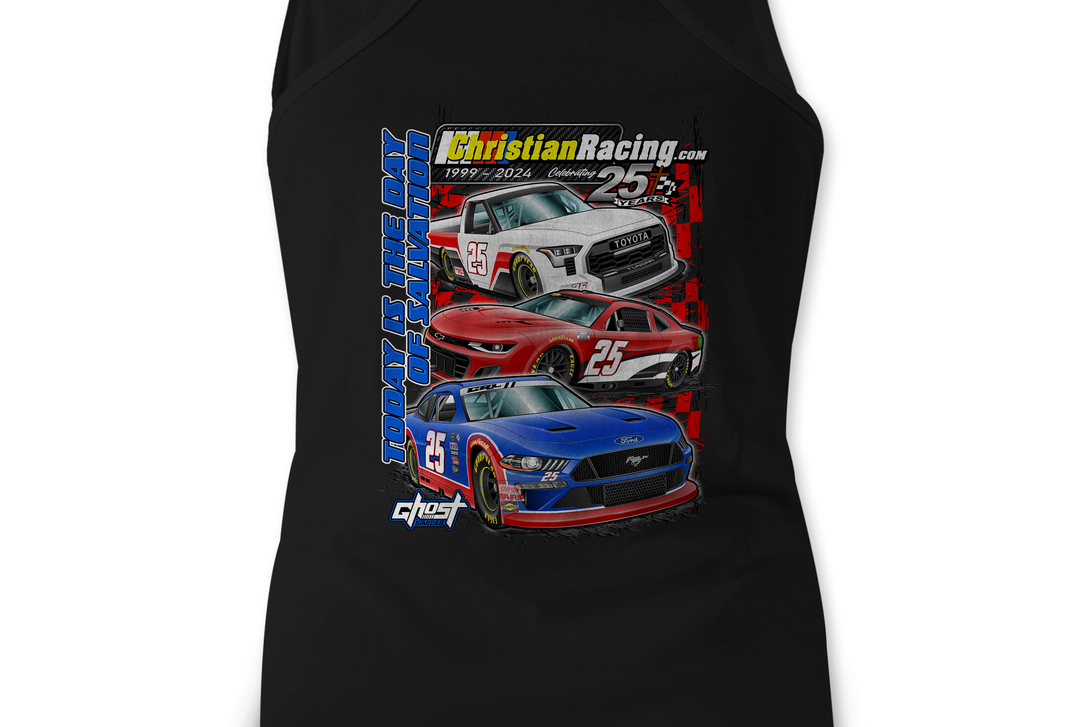 Christian Racing Tank Tops
