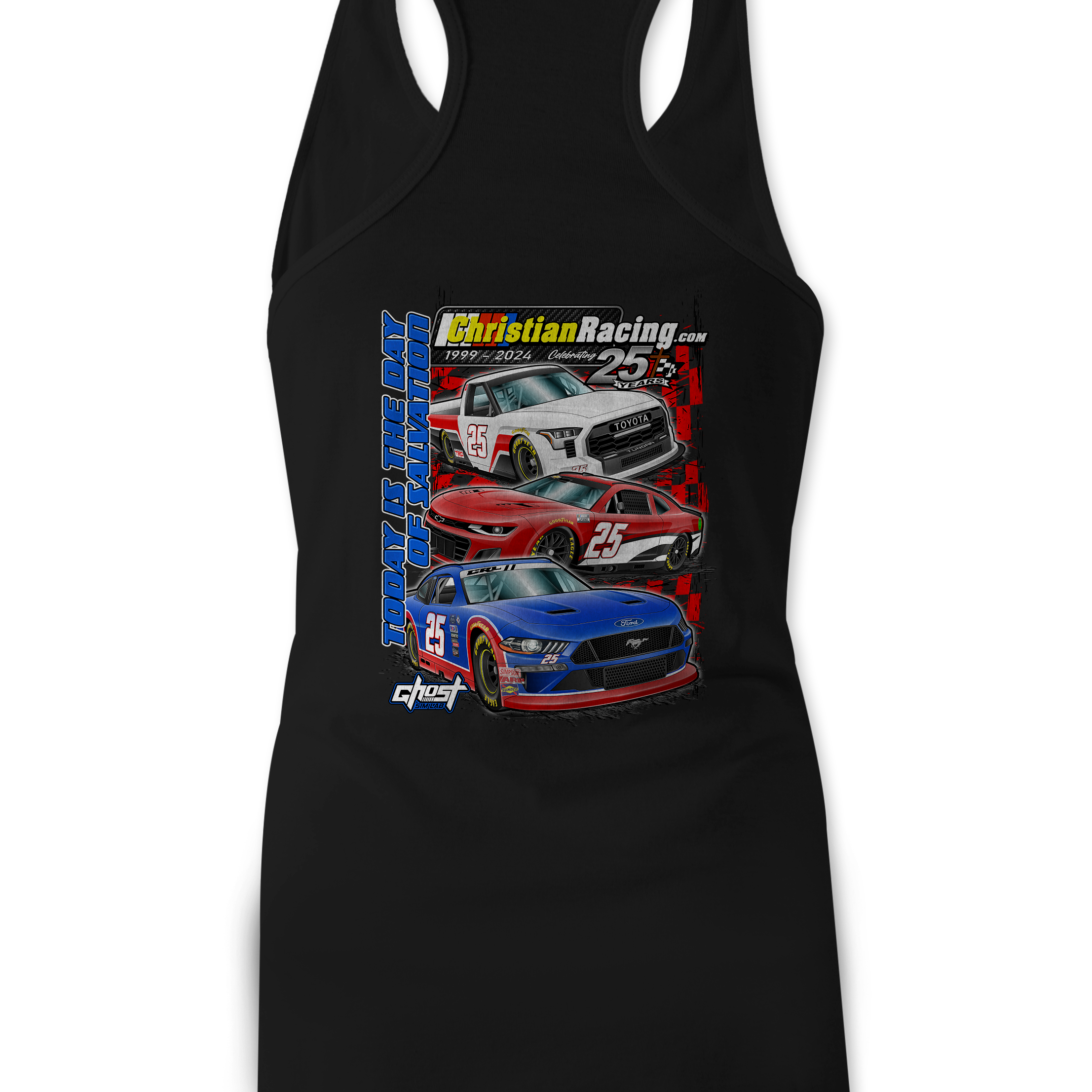 Christian Racing Tank Tops