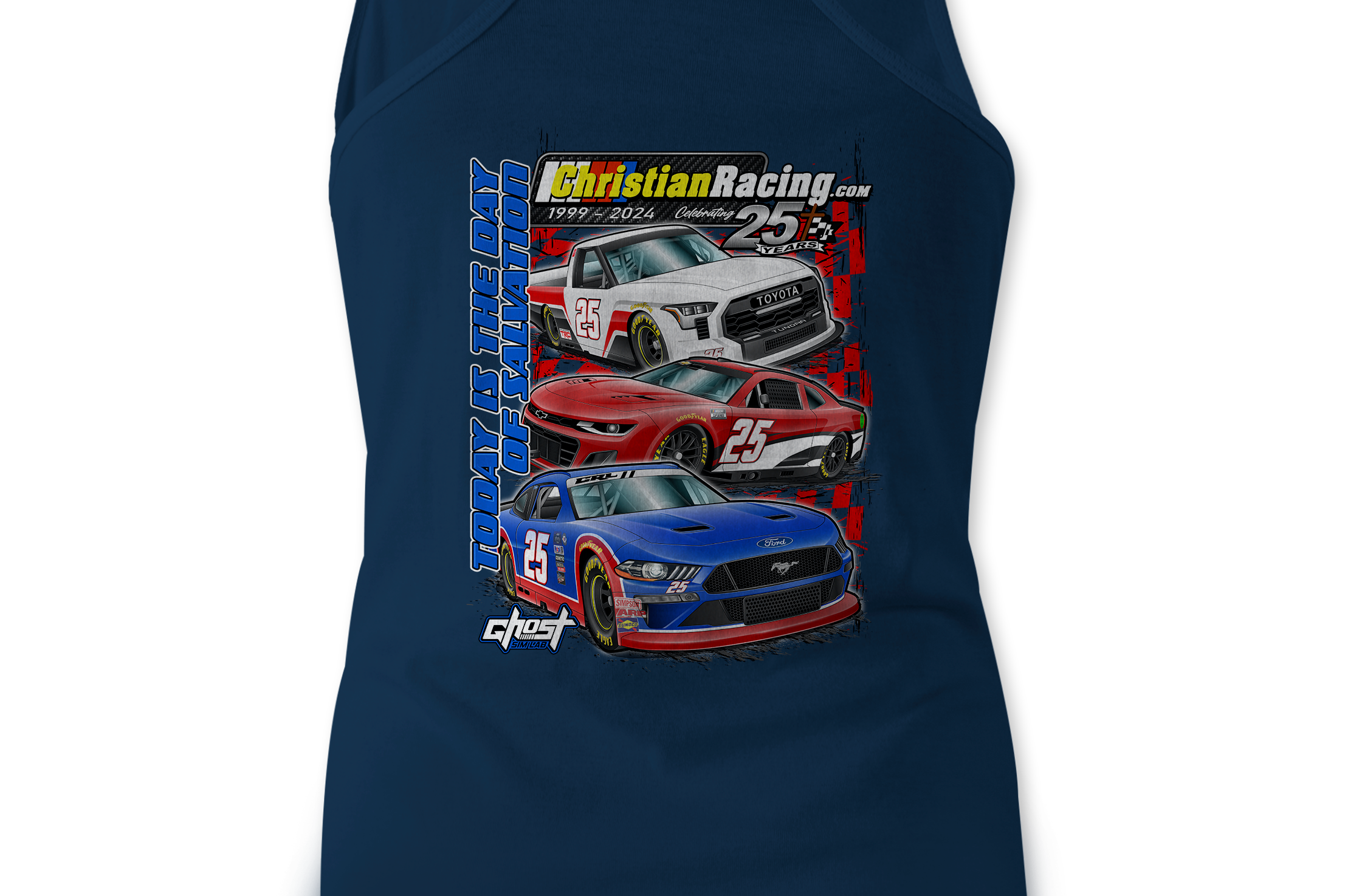 Christian Racing Tank Tops