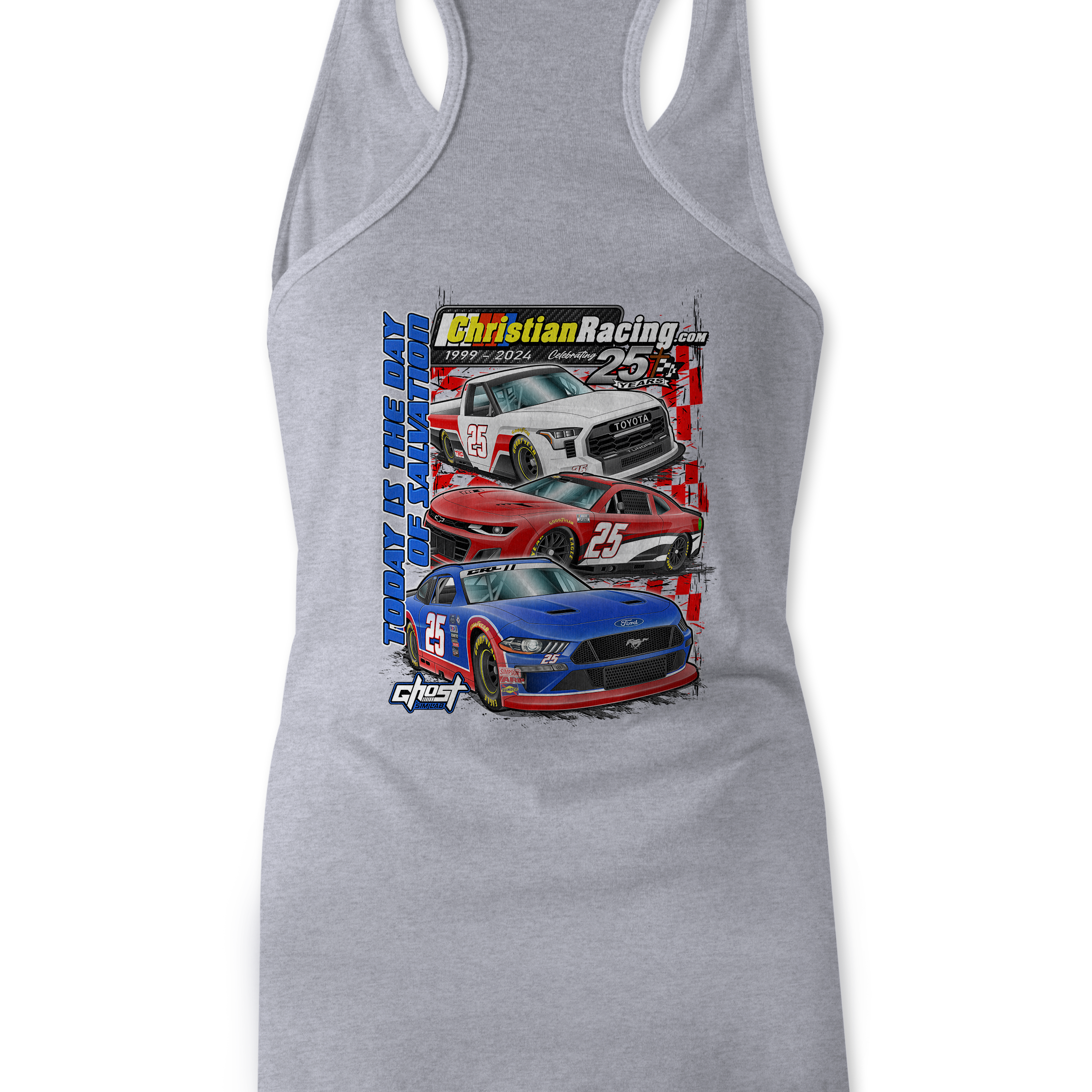 Christian Racing Tank Tops