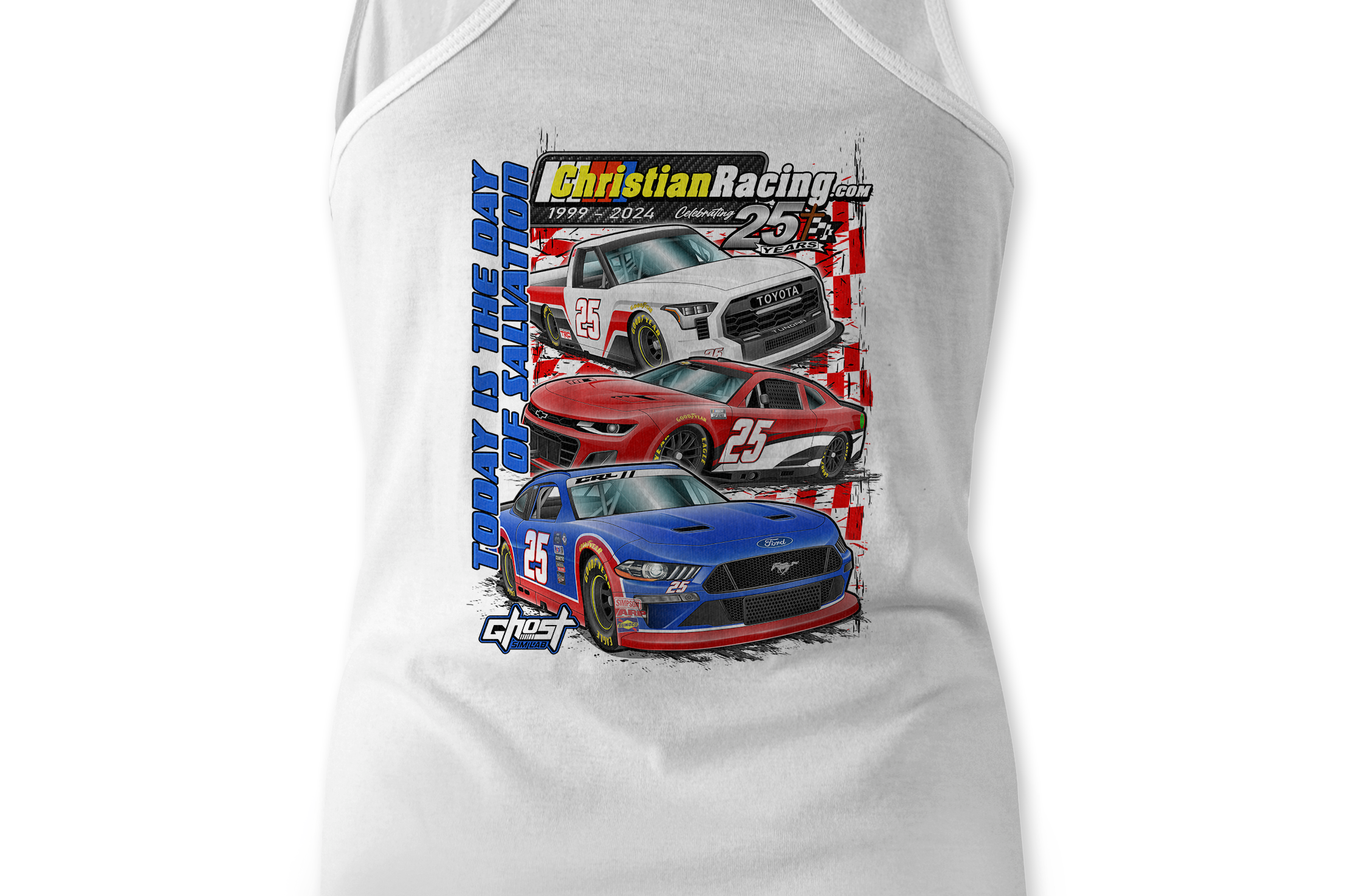 Christian Racing Tank Tops
