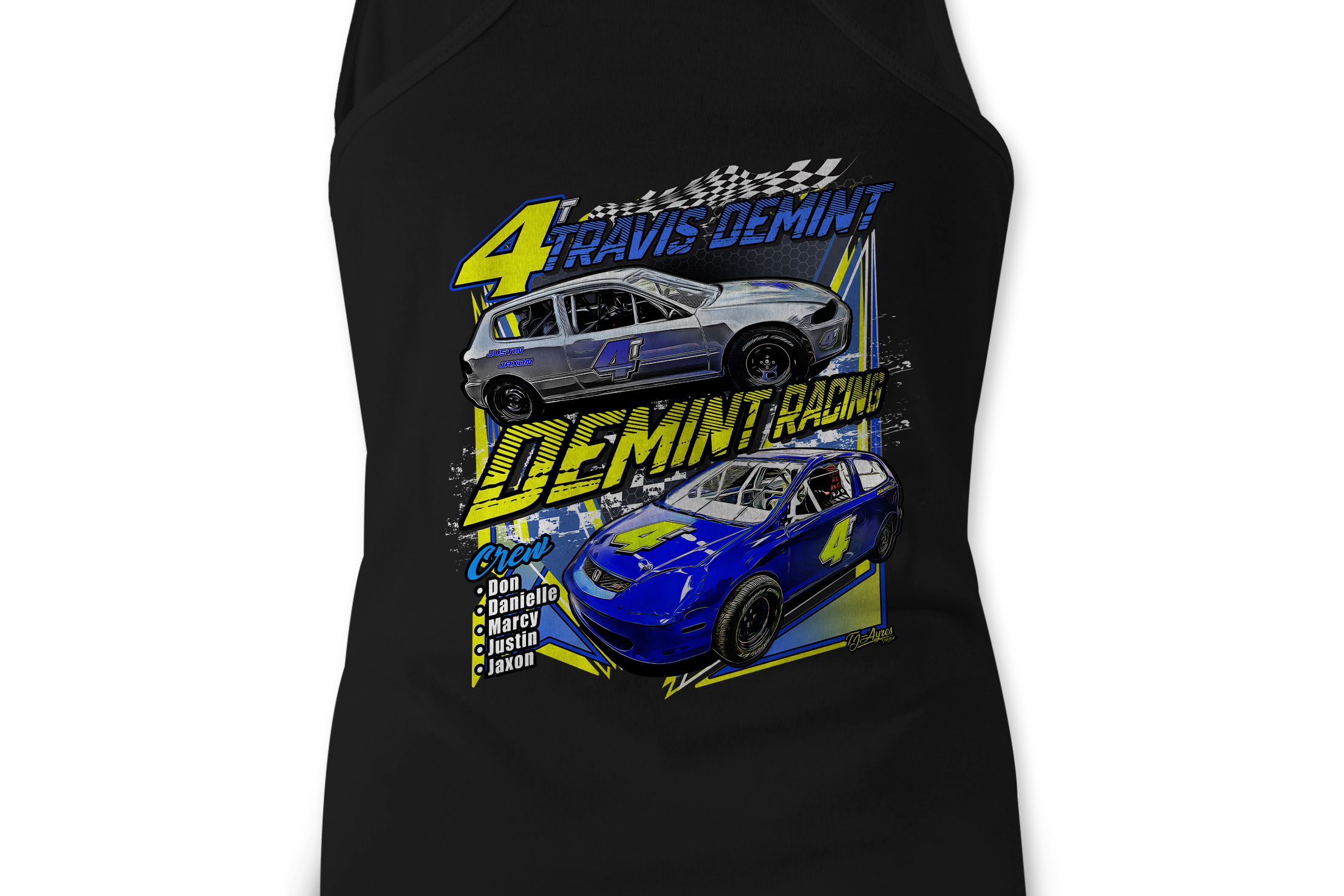 Demint Racing Tank Tops