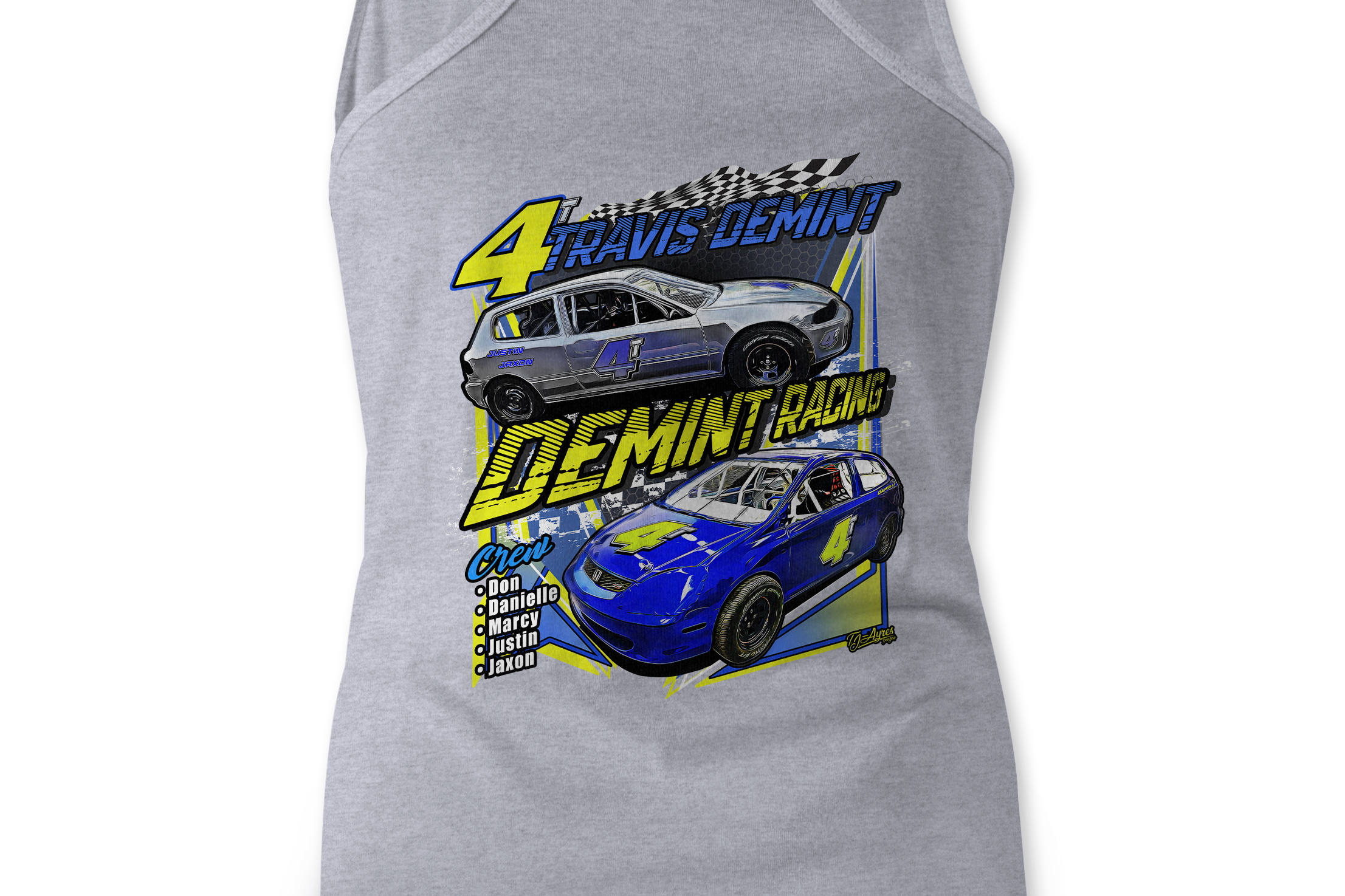 Demint Racing Tank Tops