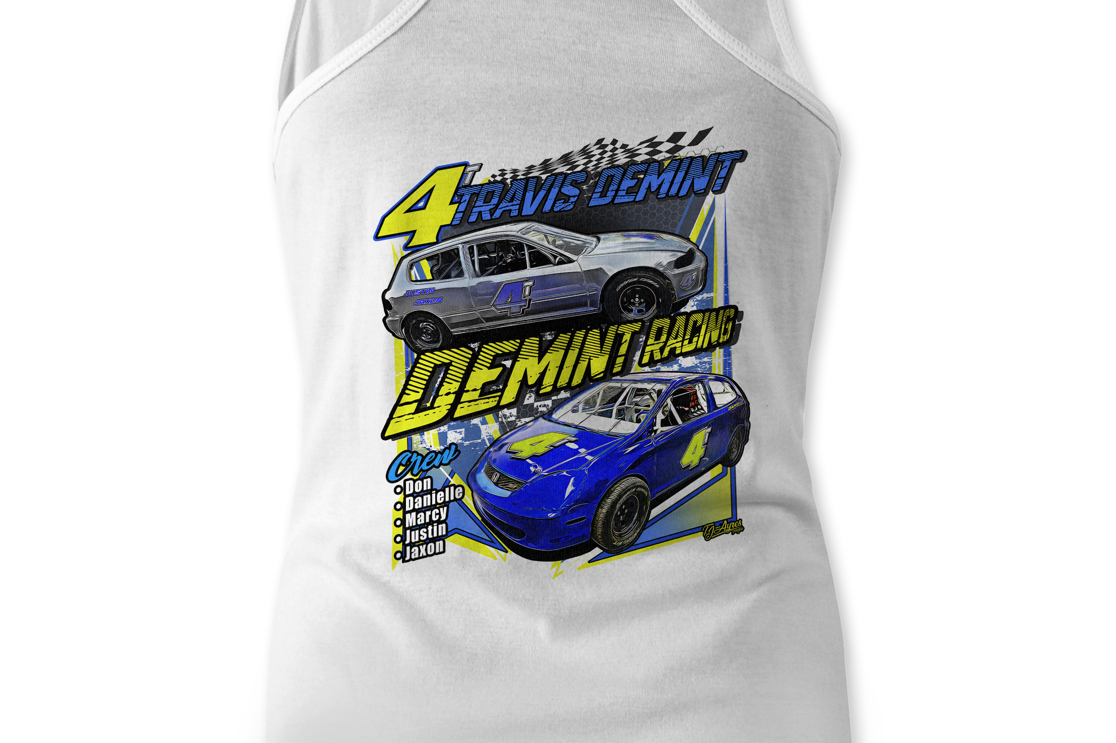 Demint Racing Tank Tops
