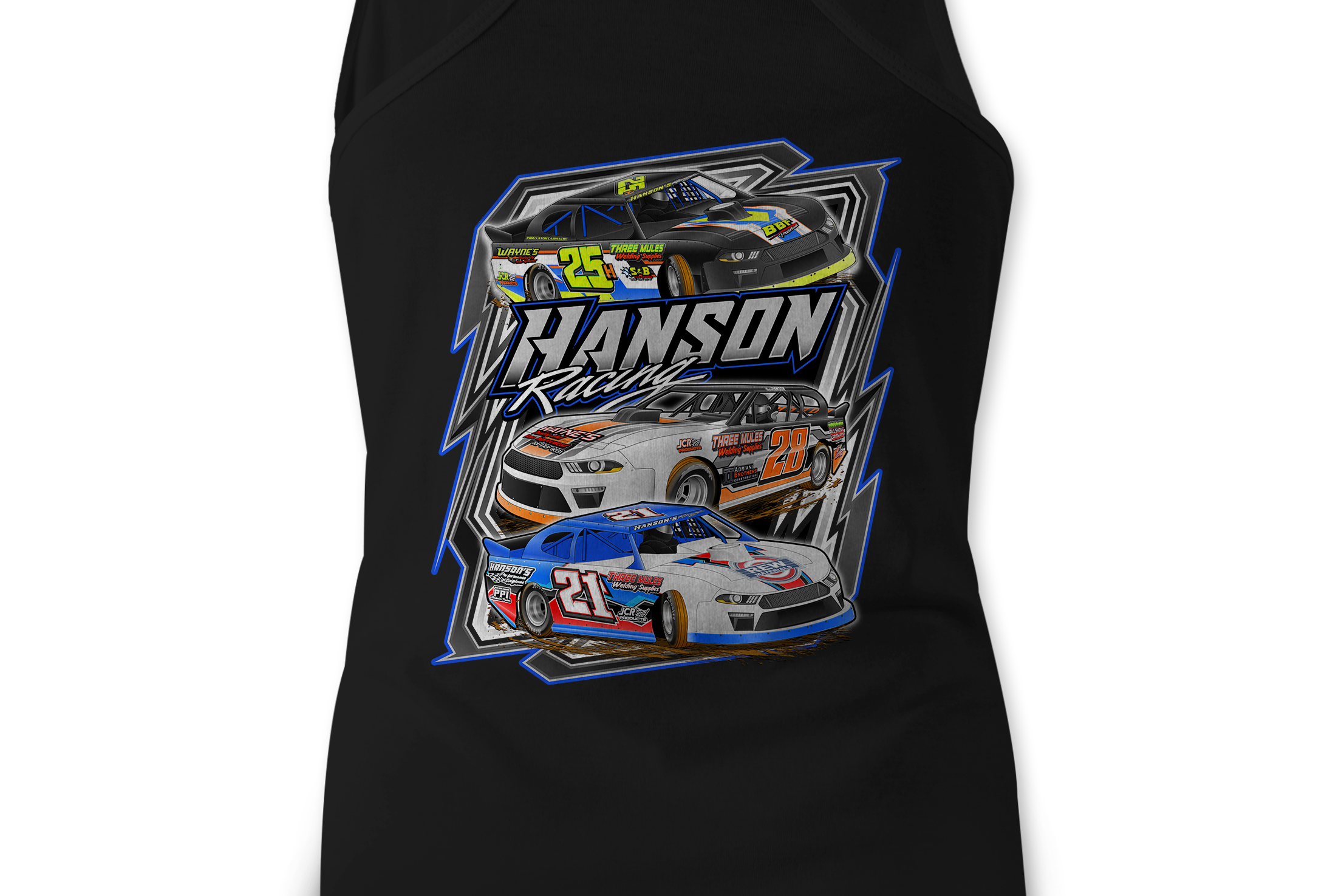 Hanson Racing Tank Tops