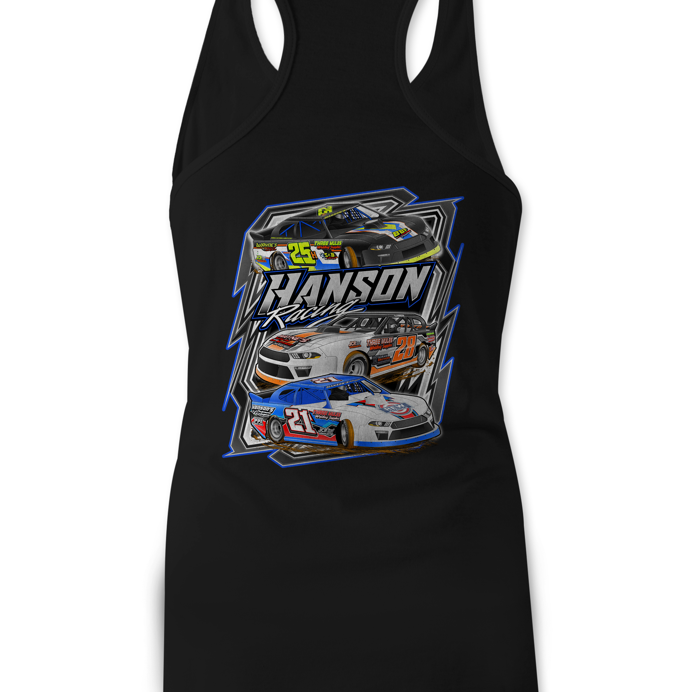 Hanson Racing Tank Tops