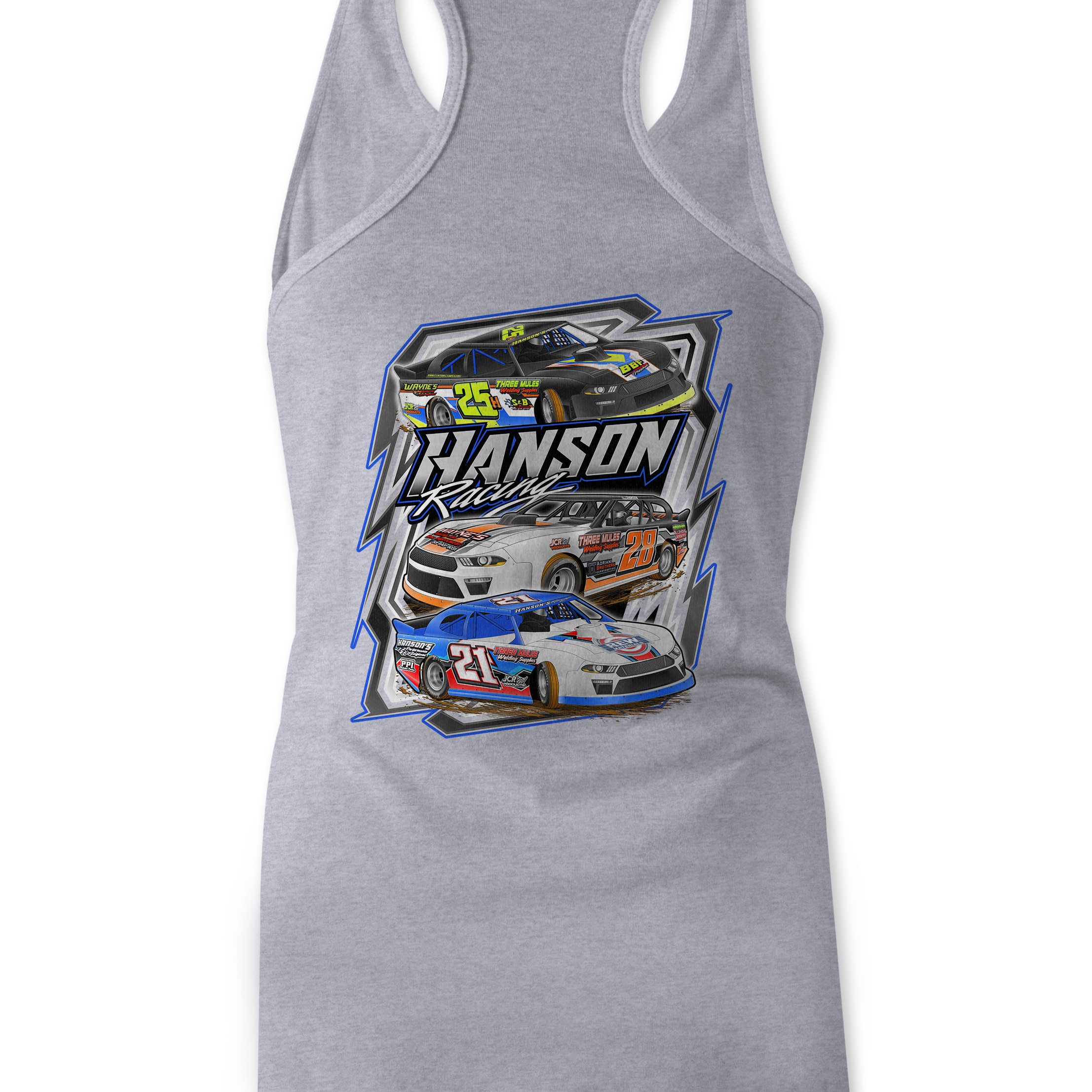 Hanson Racing Tank Tops