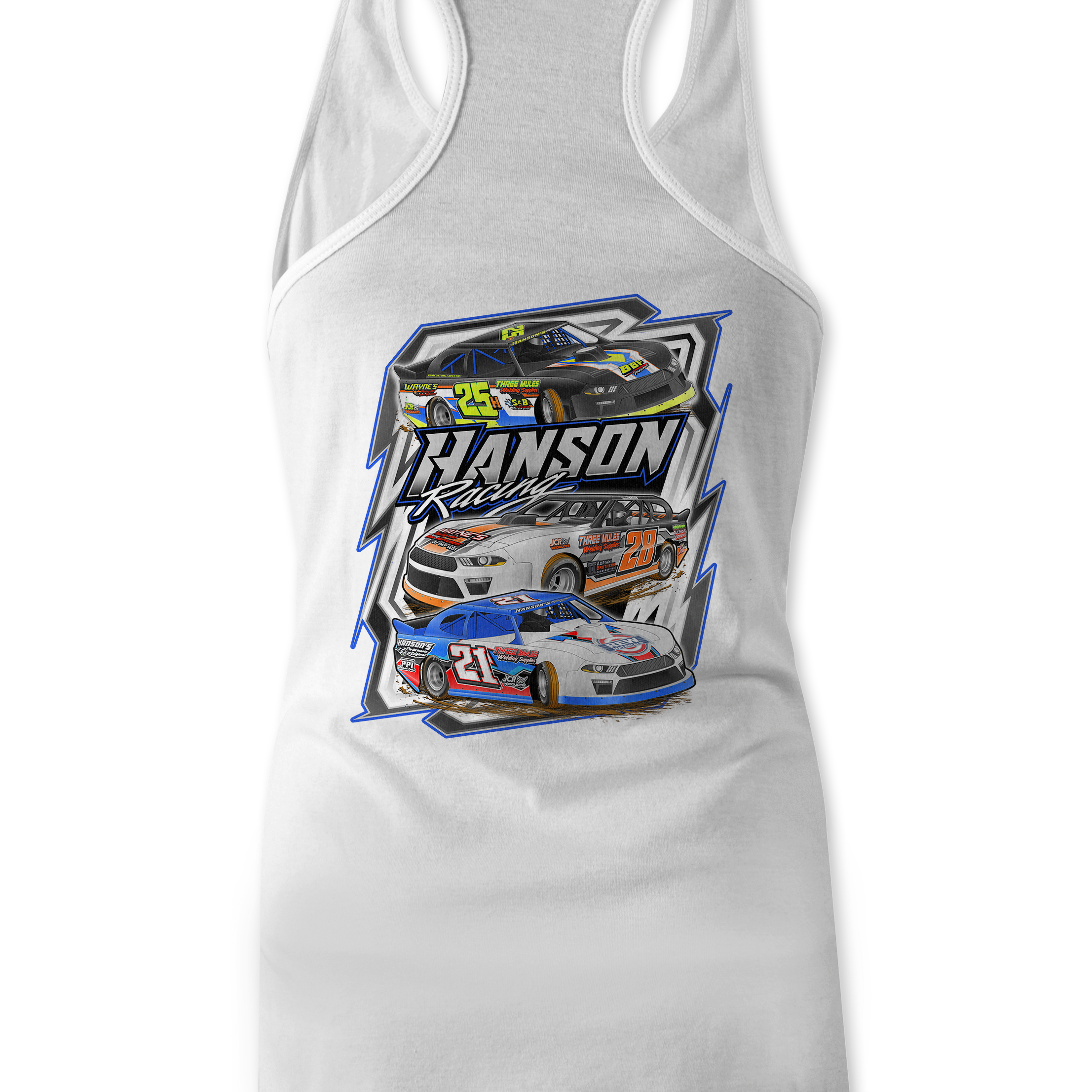 Hanson Racing Tank Tops