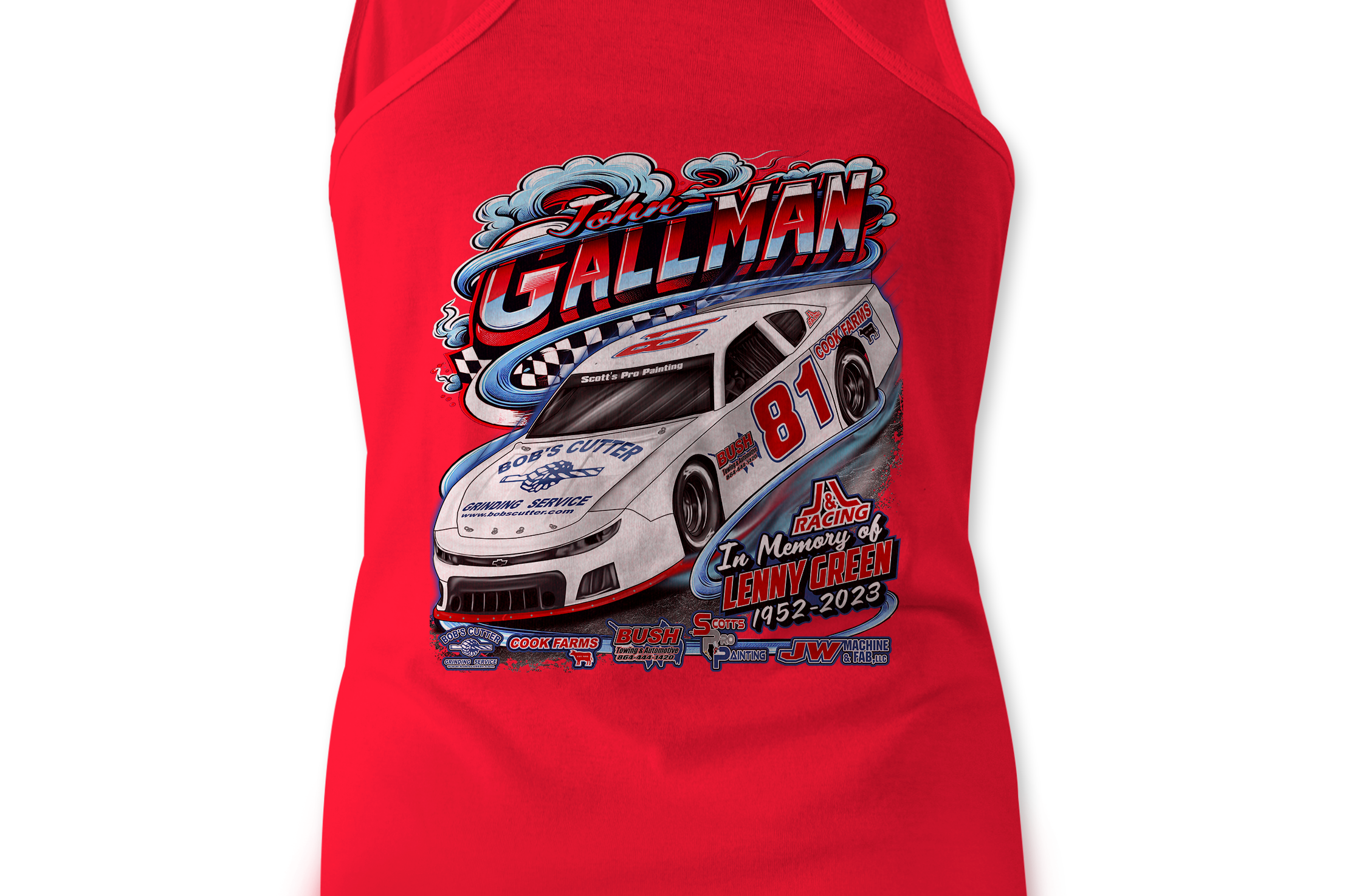 John Gallman Tank Tops