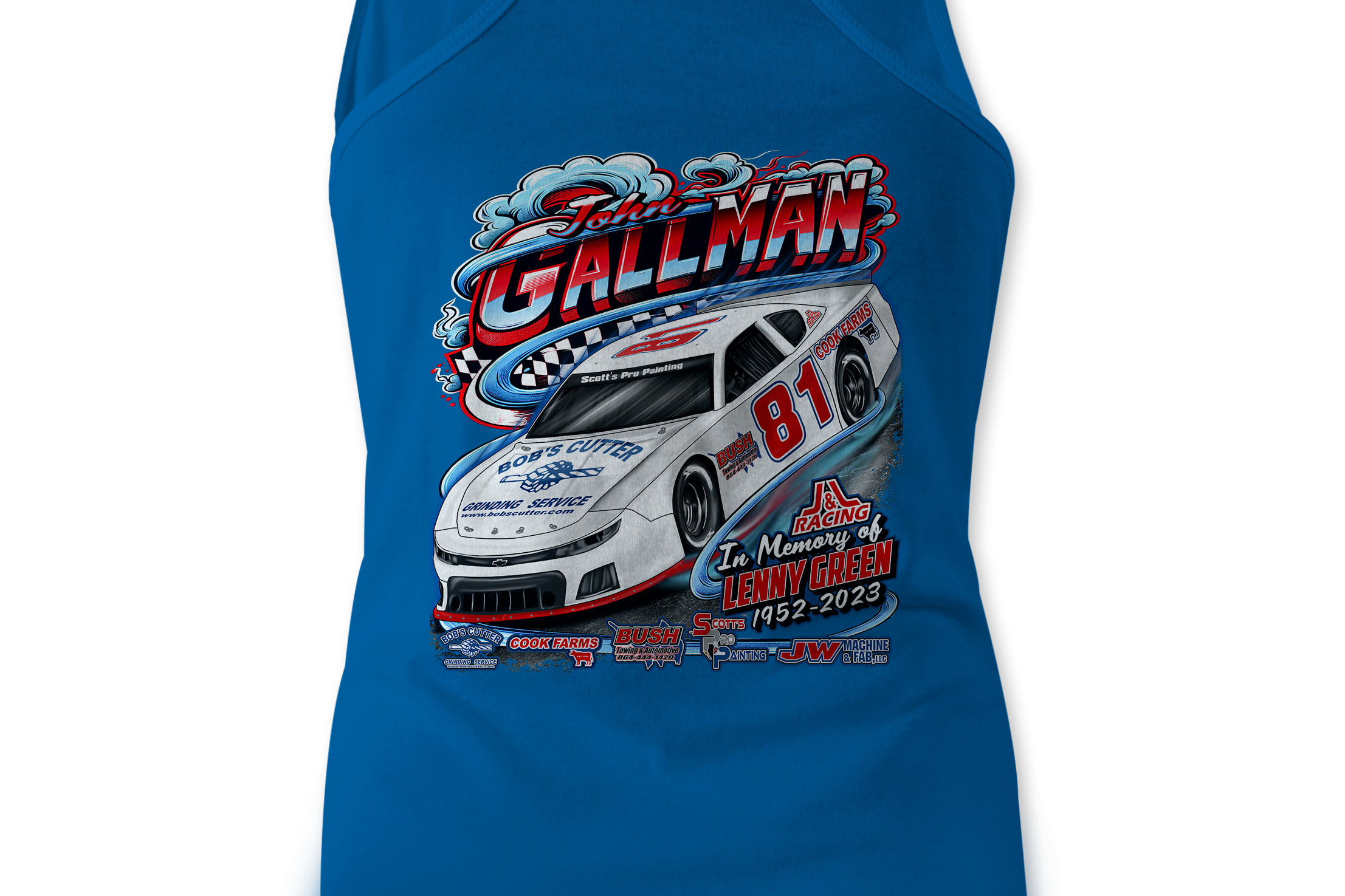 John Gallman Tank Tops