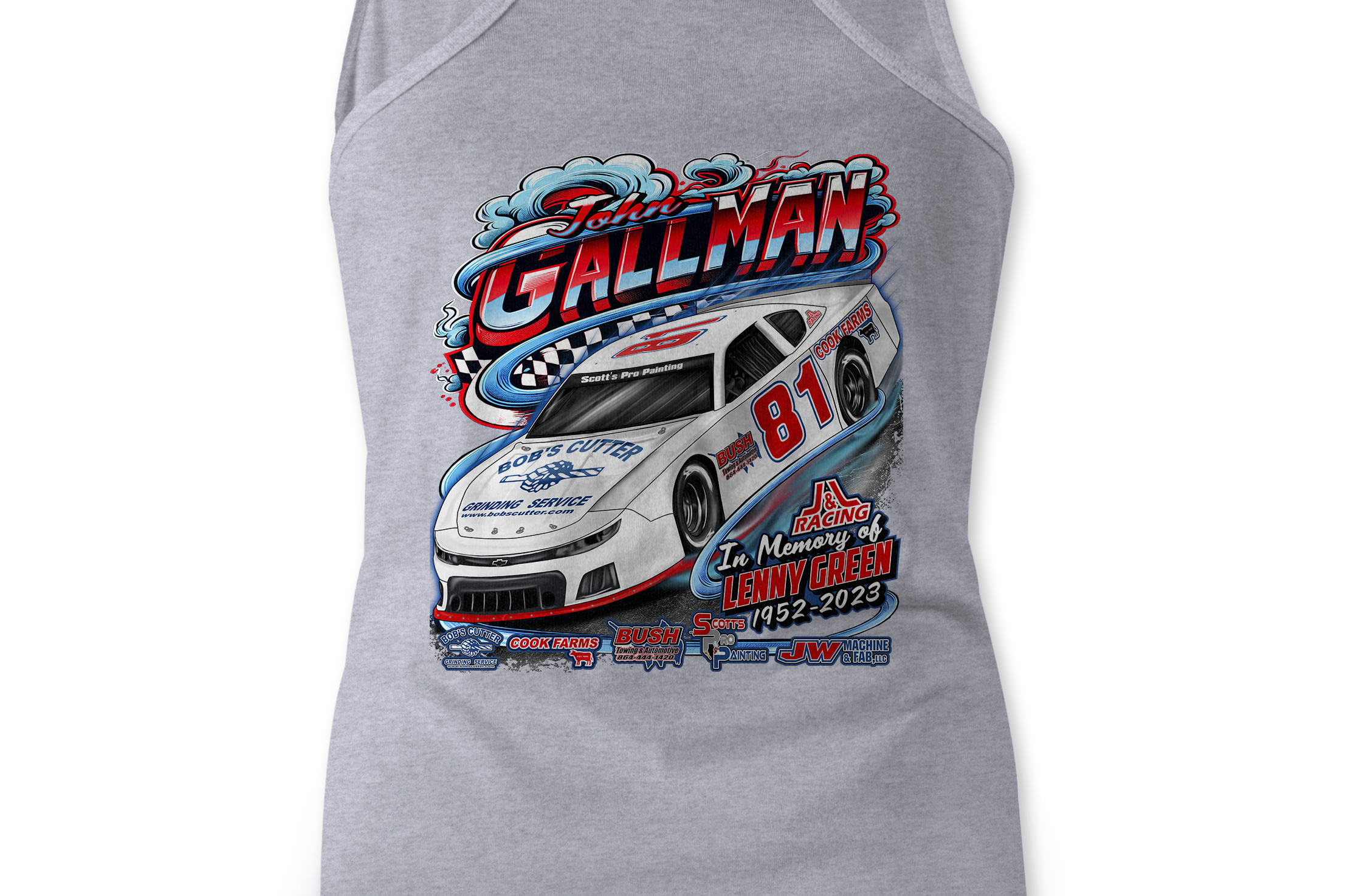 John Gallman Tank Tops