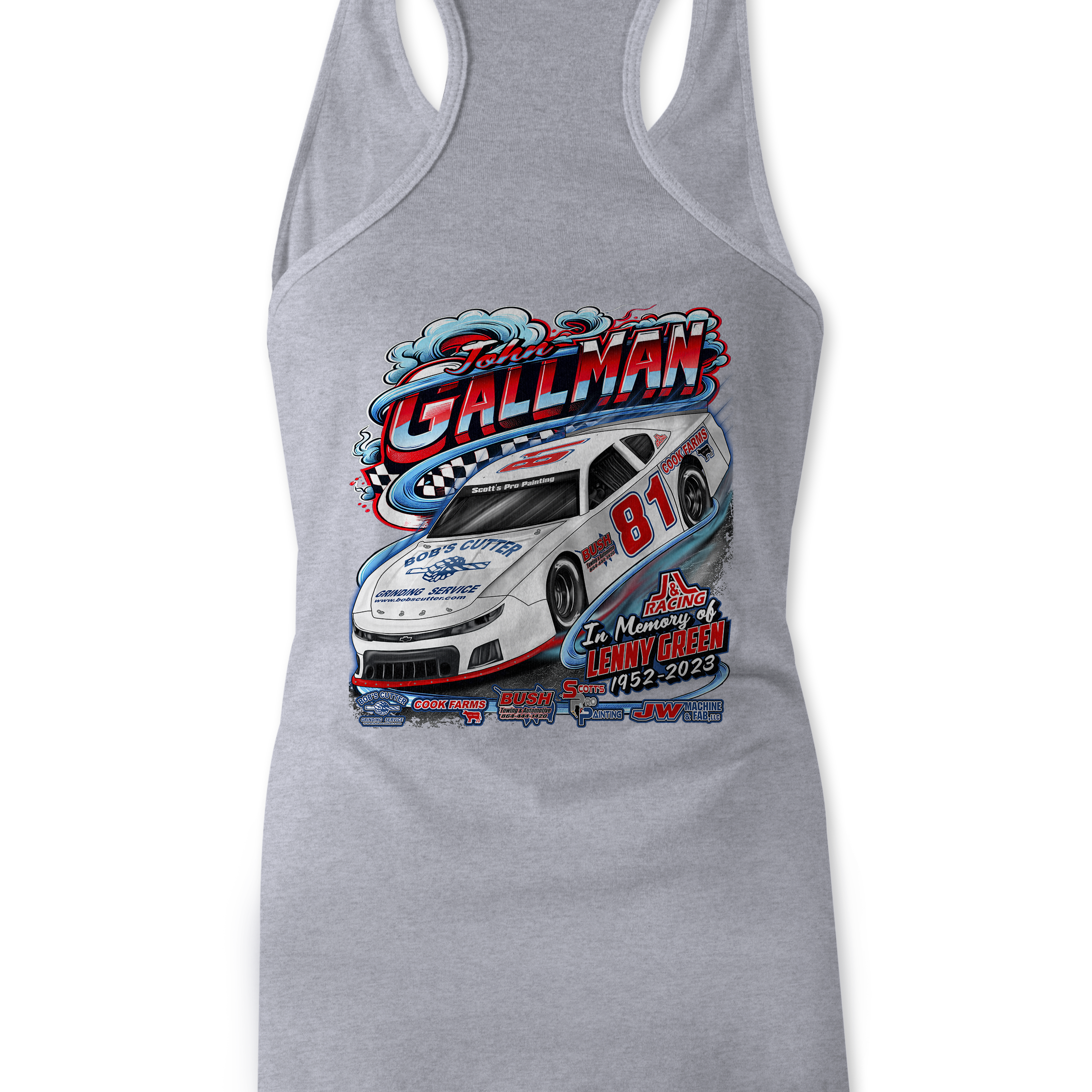 John Gallman Tank Tops