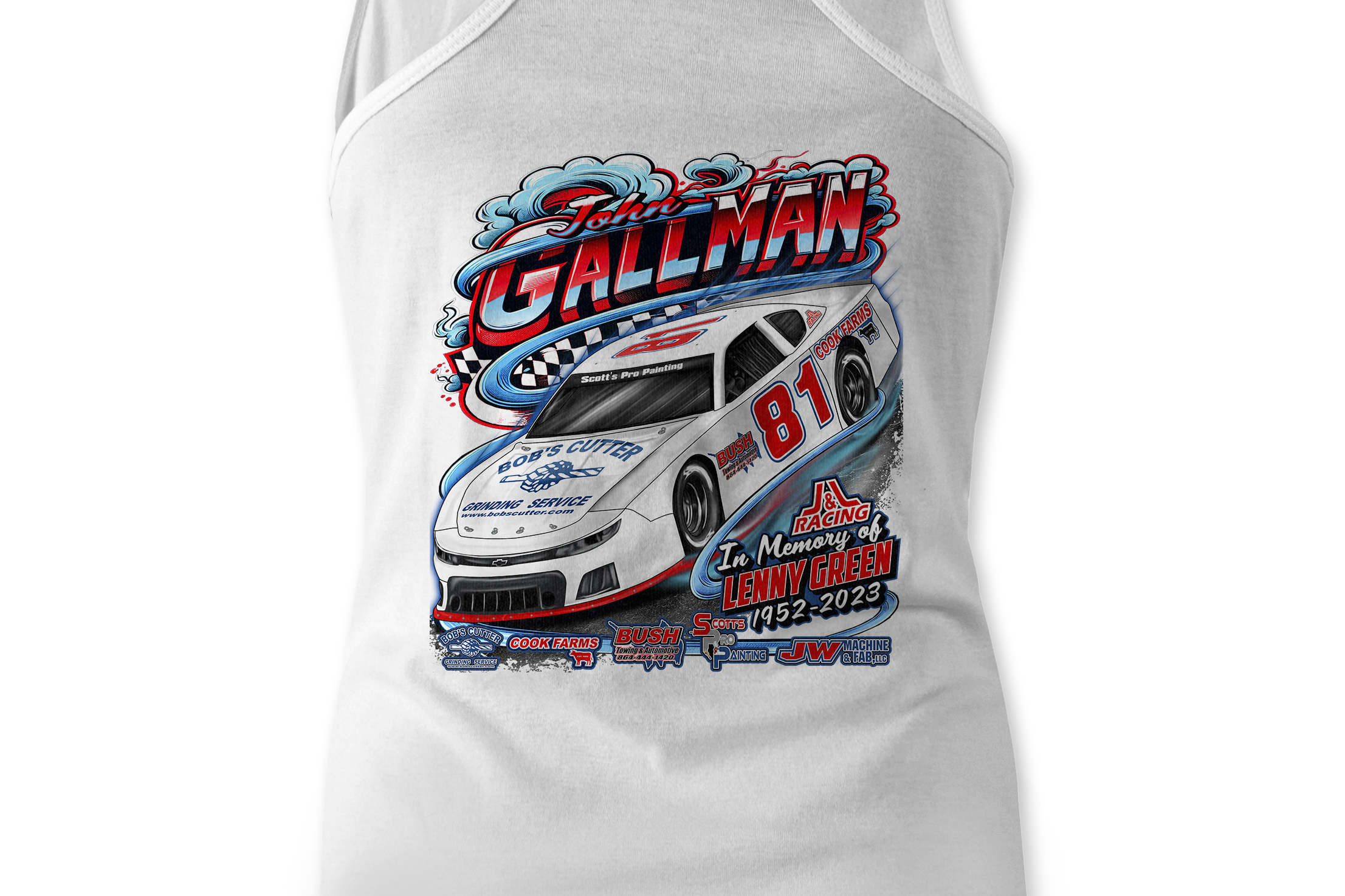 John Gallman Tank Tops