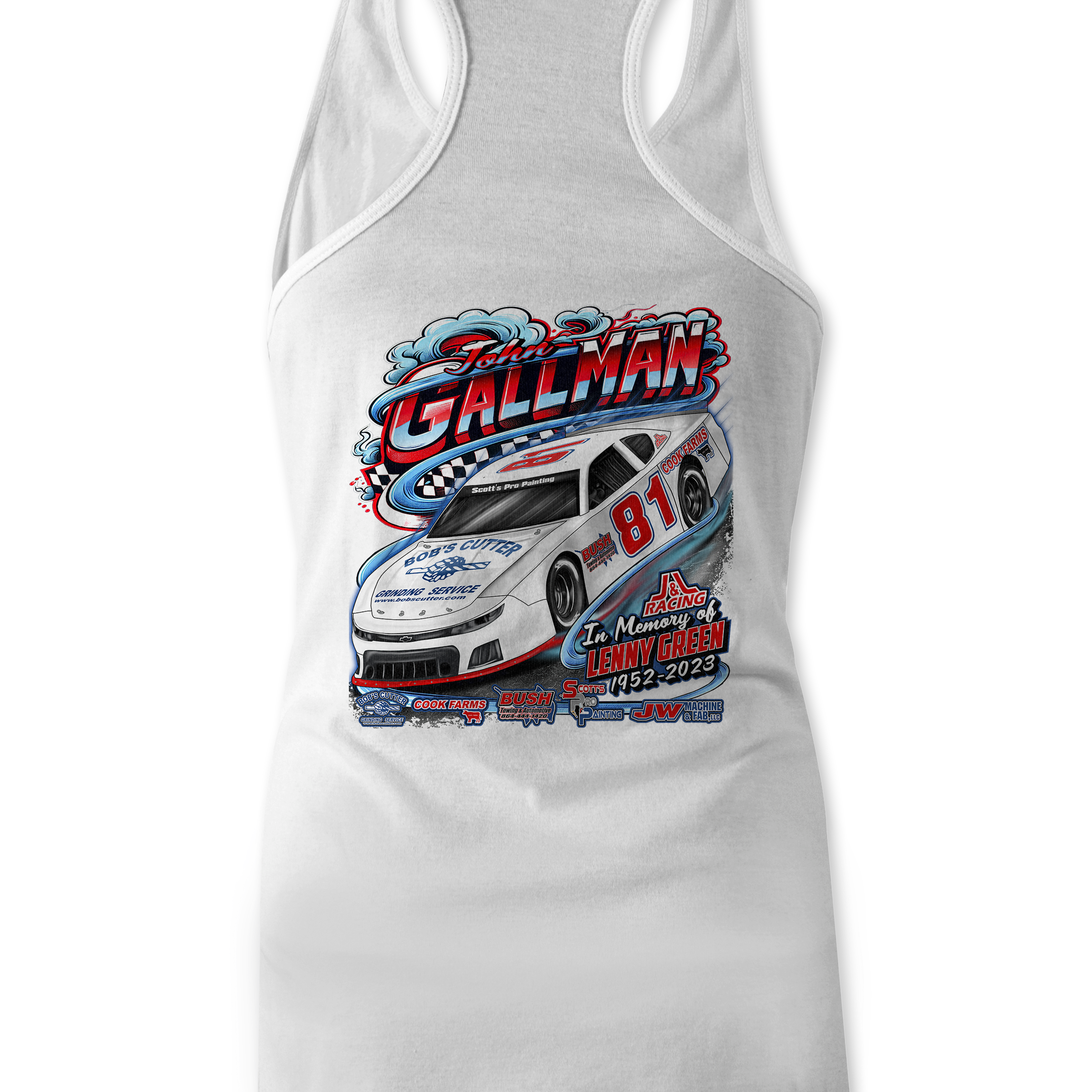 John Gallman Tank Tops