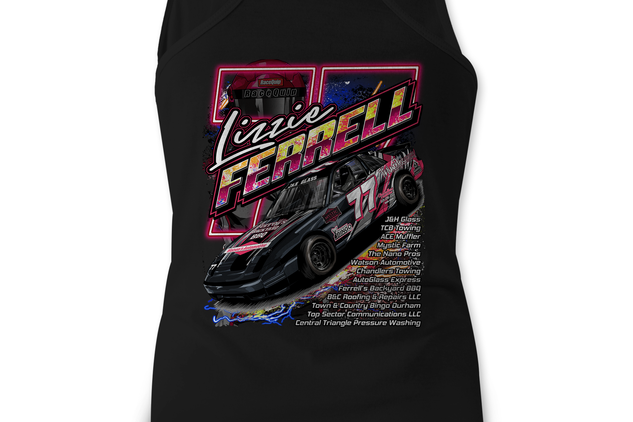 Lizzie Ferrell Tank Tops