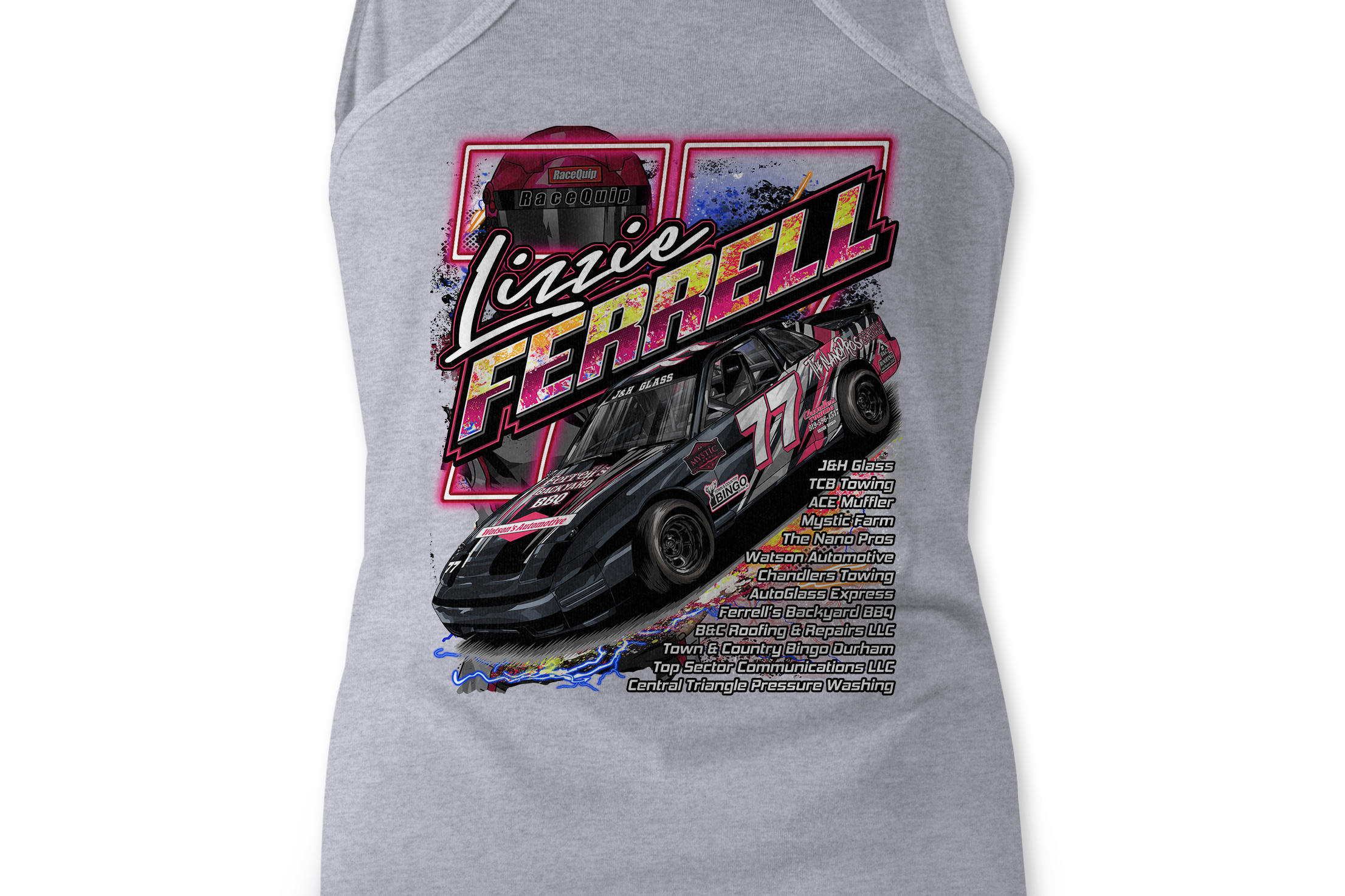 Lizzie Ferrell Tank Tops