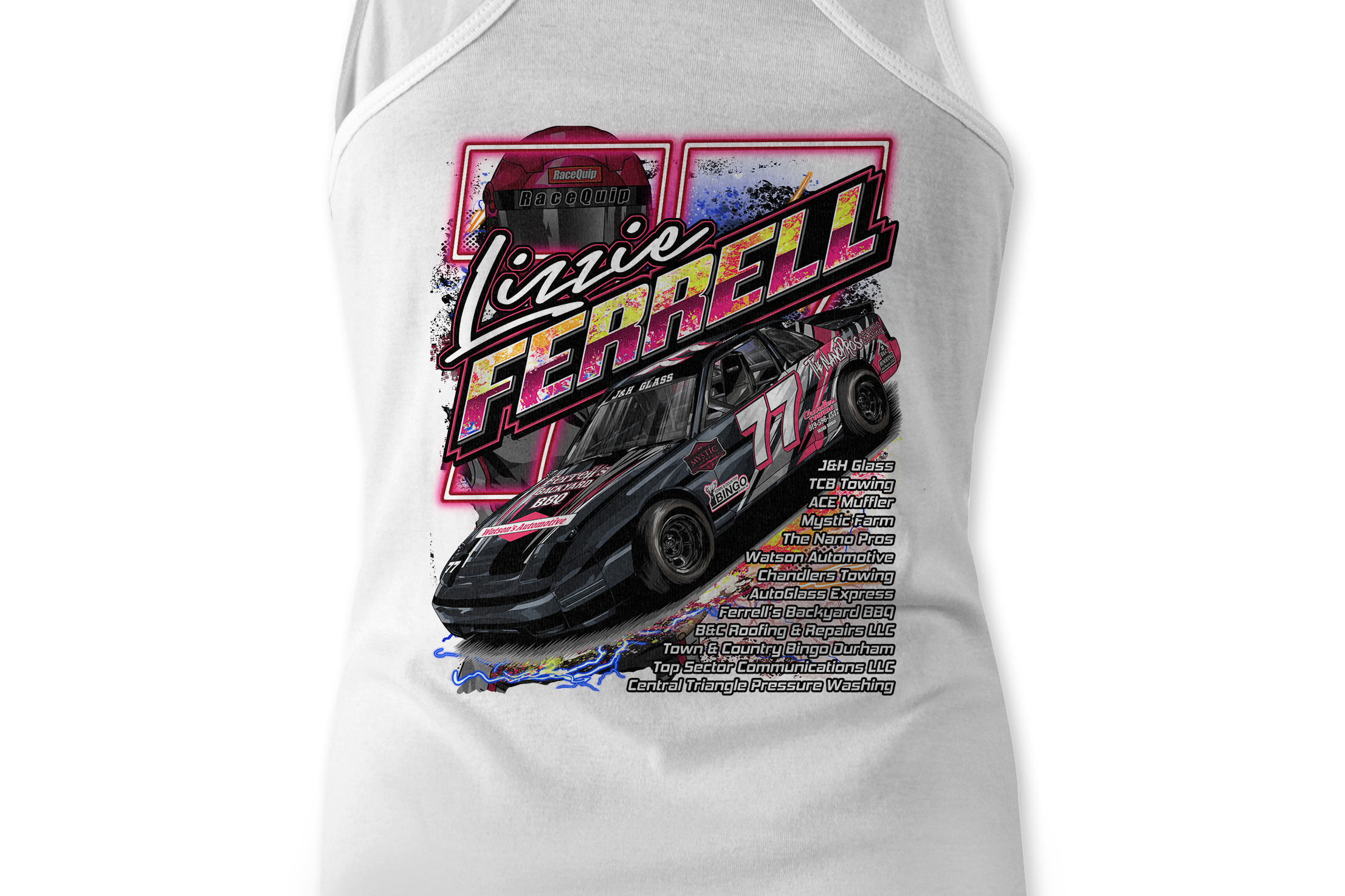 Lizzie Ferrell Tank Tops