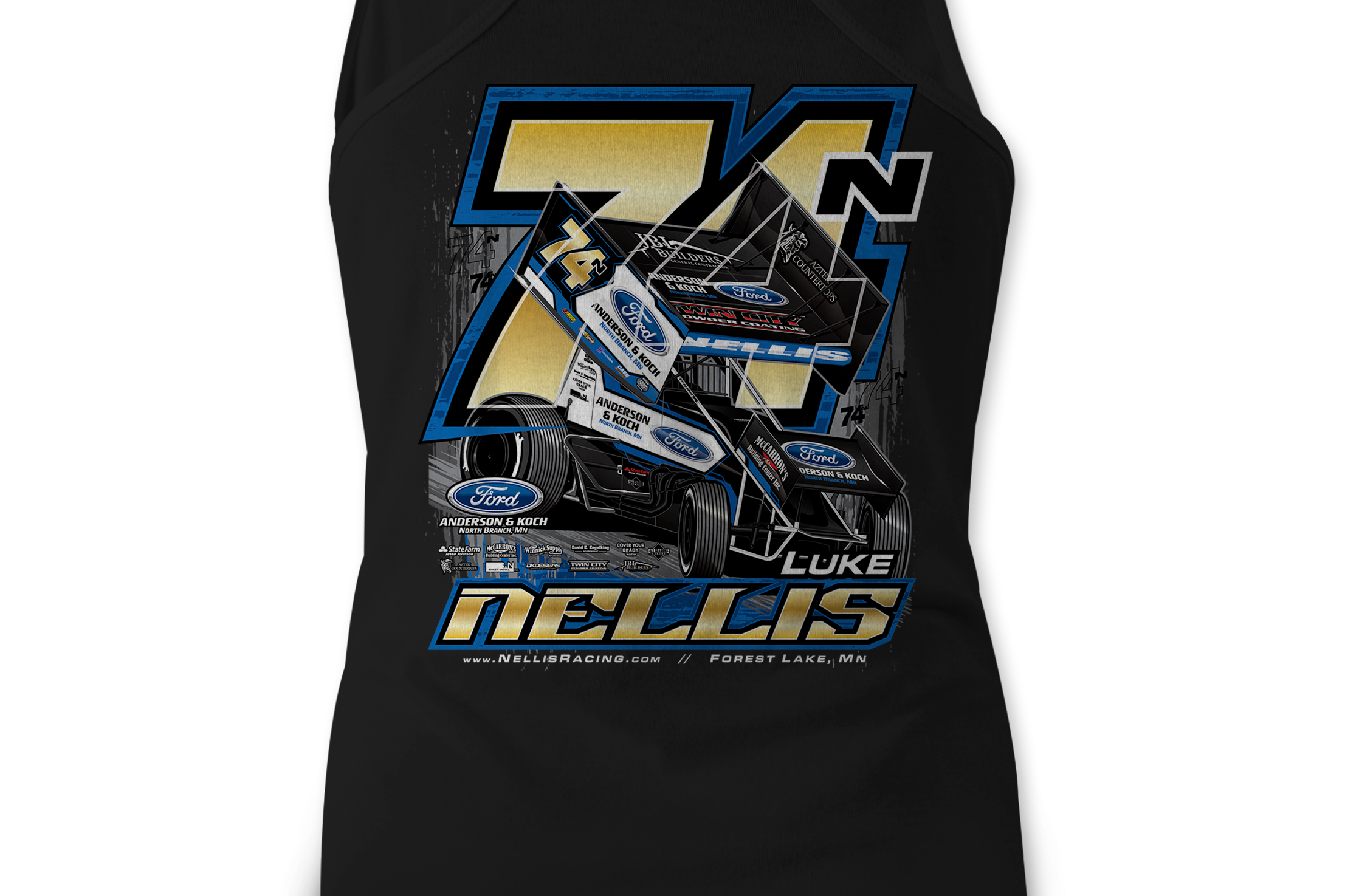Luke Nellis 2025 Tank Tops