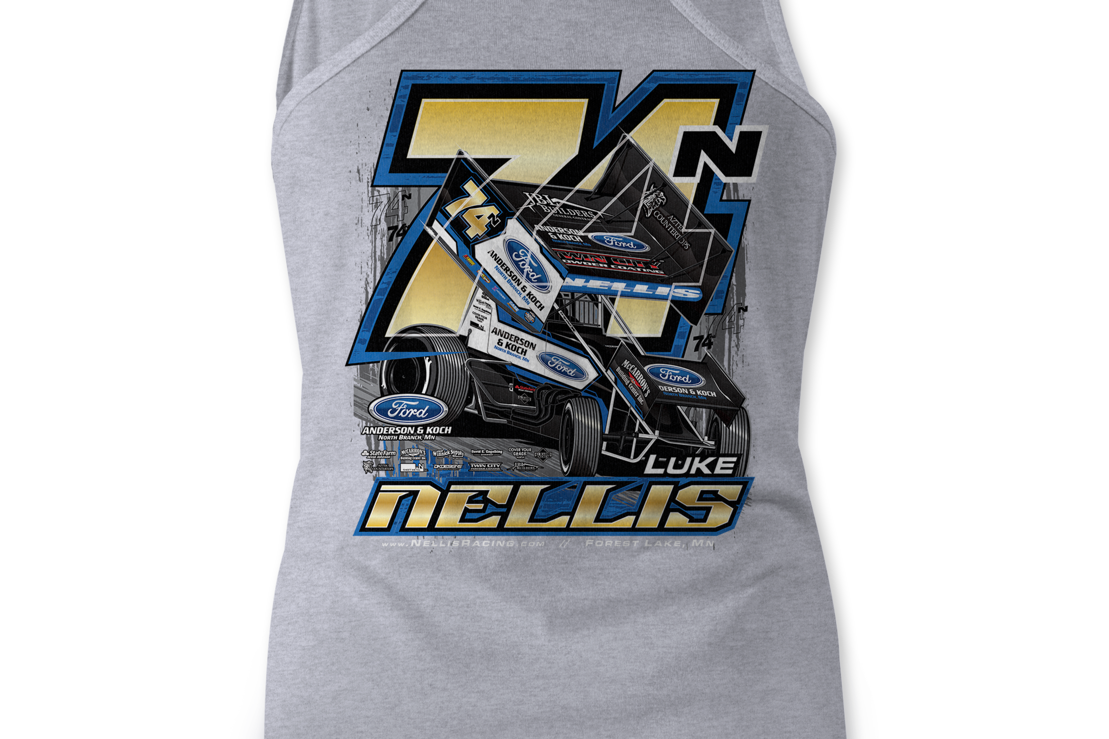 Luke Nellis 2025 Tank Tops