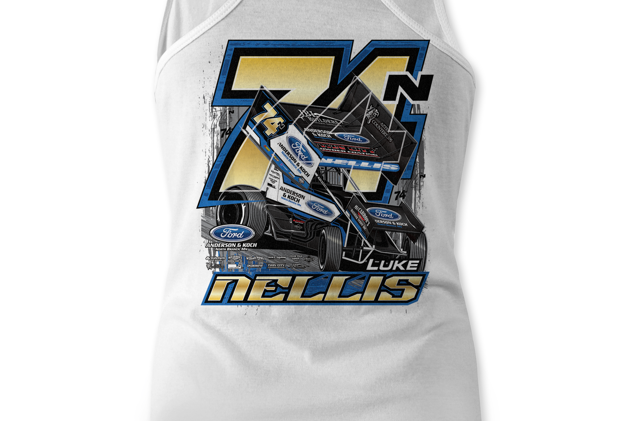 Luke Nellis 2025 Tank Tops