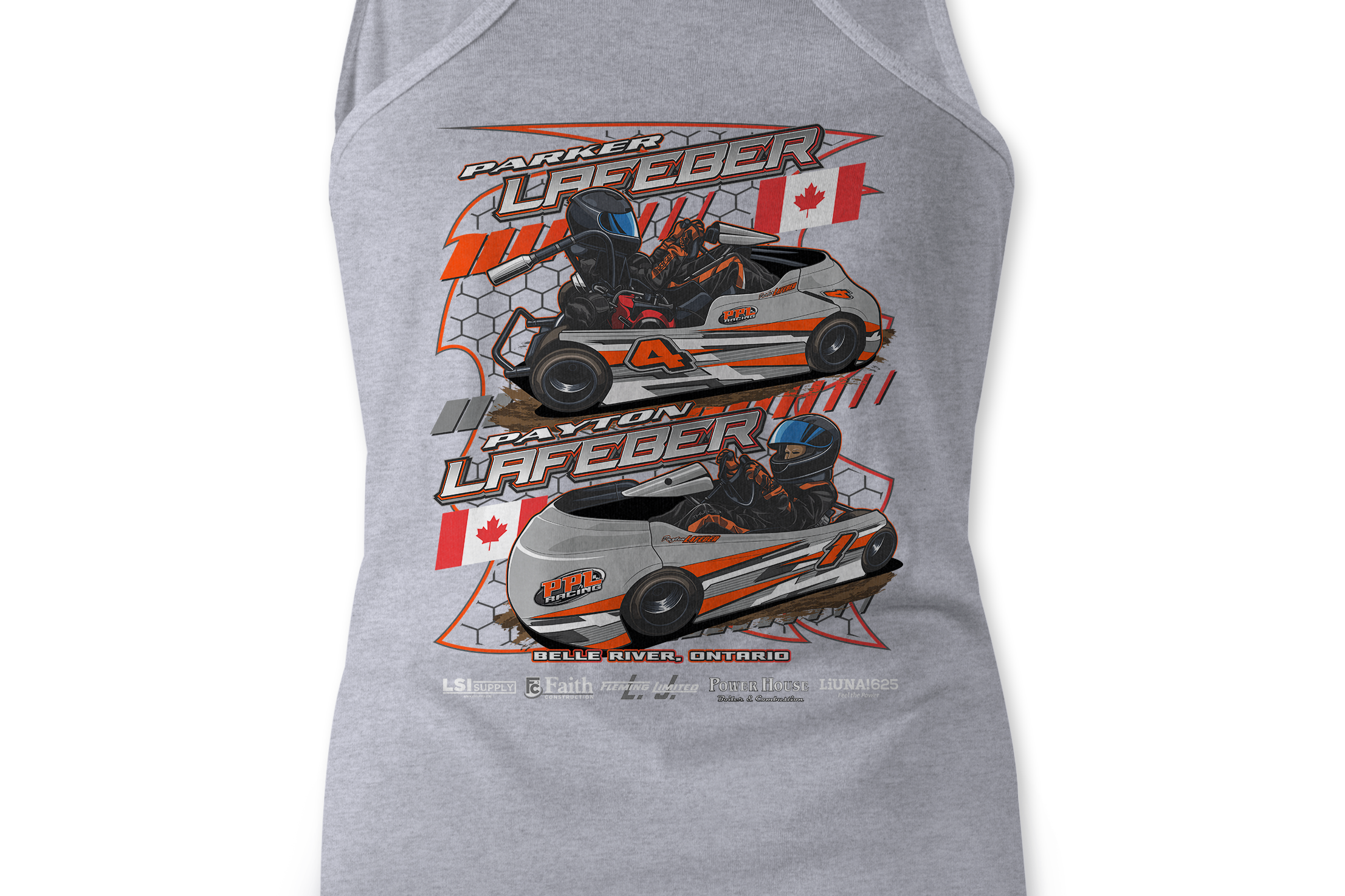 PPL Racing Tank Tops