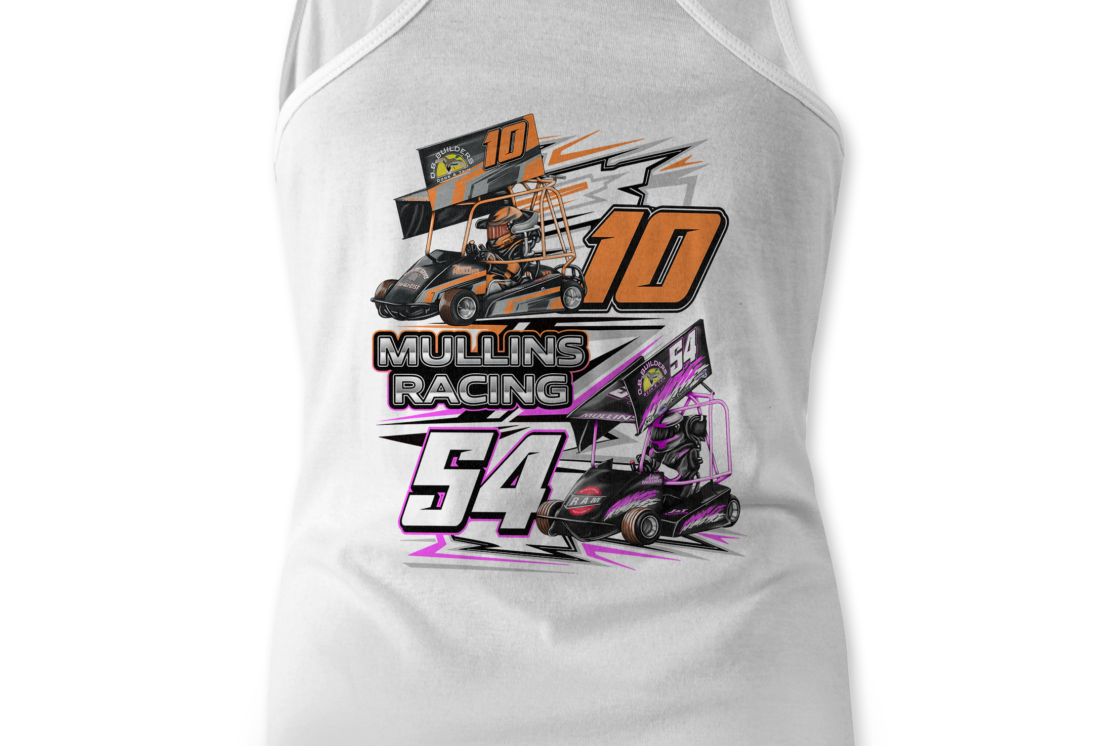 Mullins Racing Tank Tops