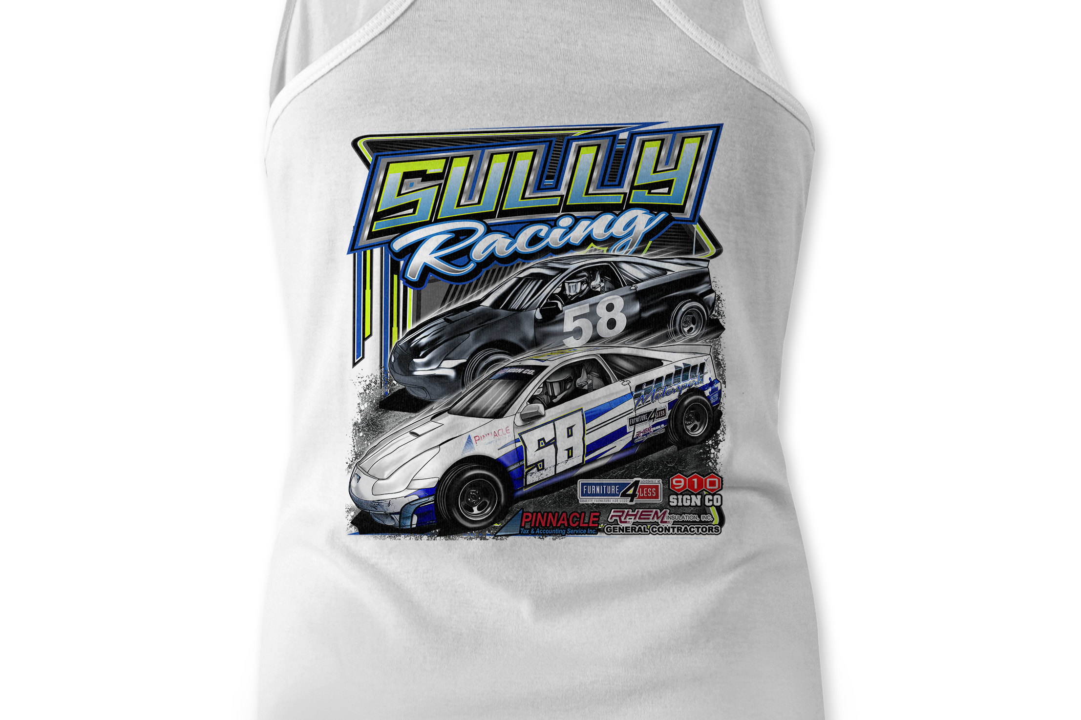 Sully Racing Tank Tops