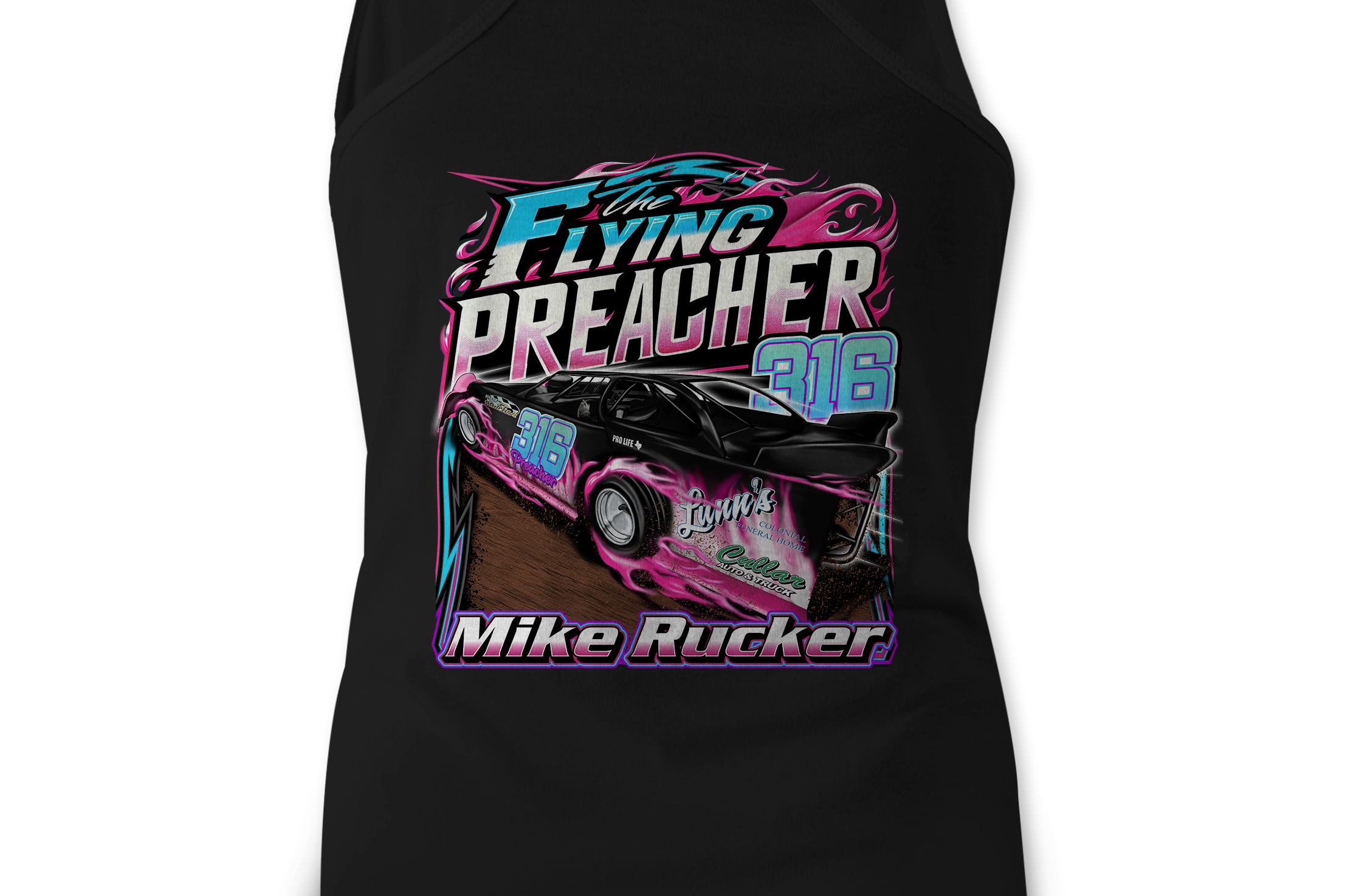 The Flying Preacher Tank Tops