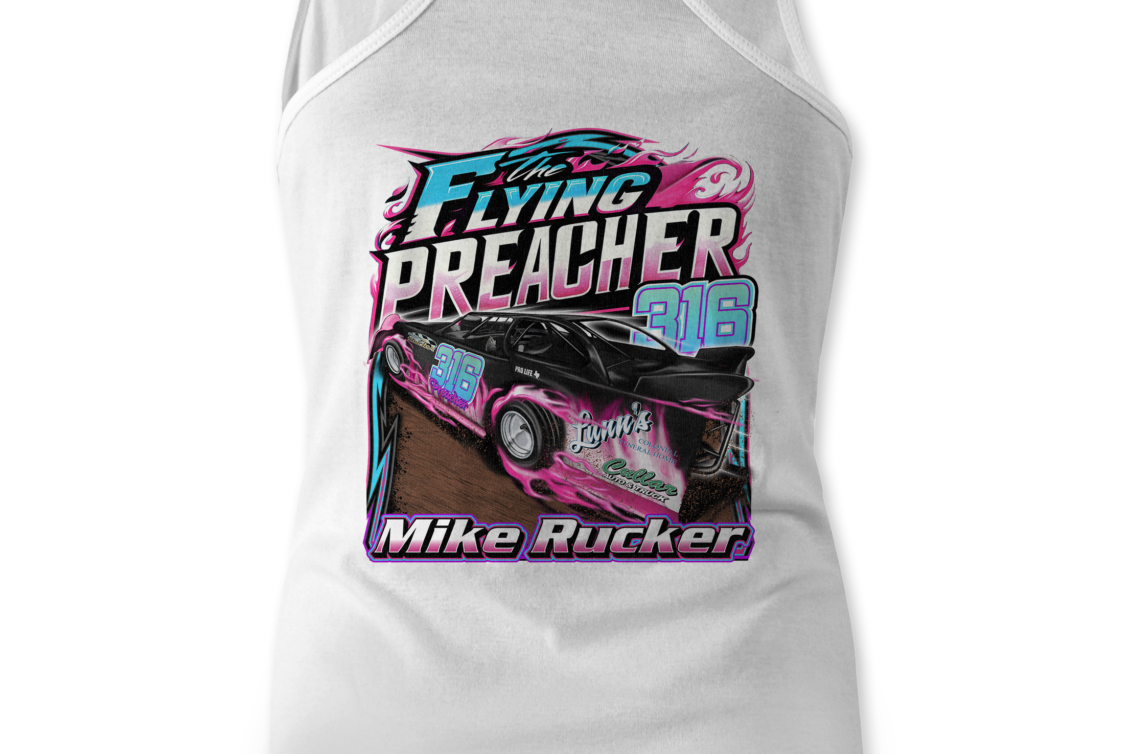 The Flying Preacher Tank Tops