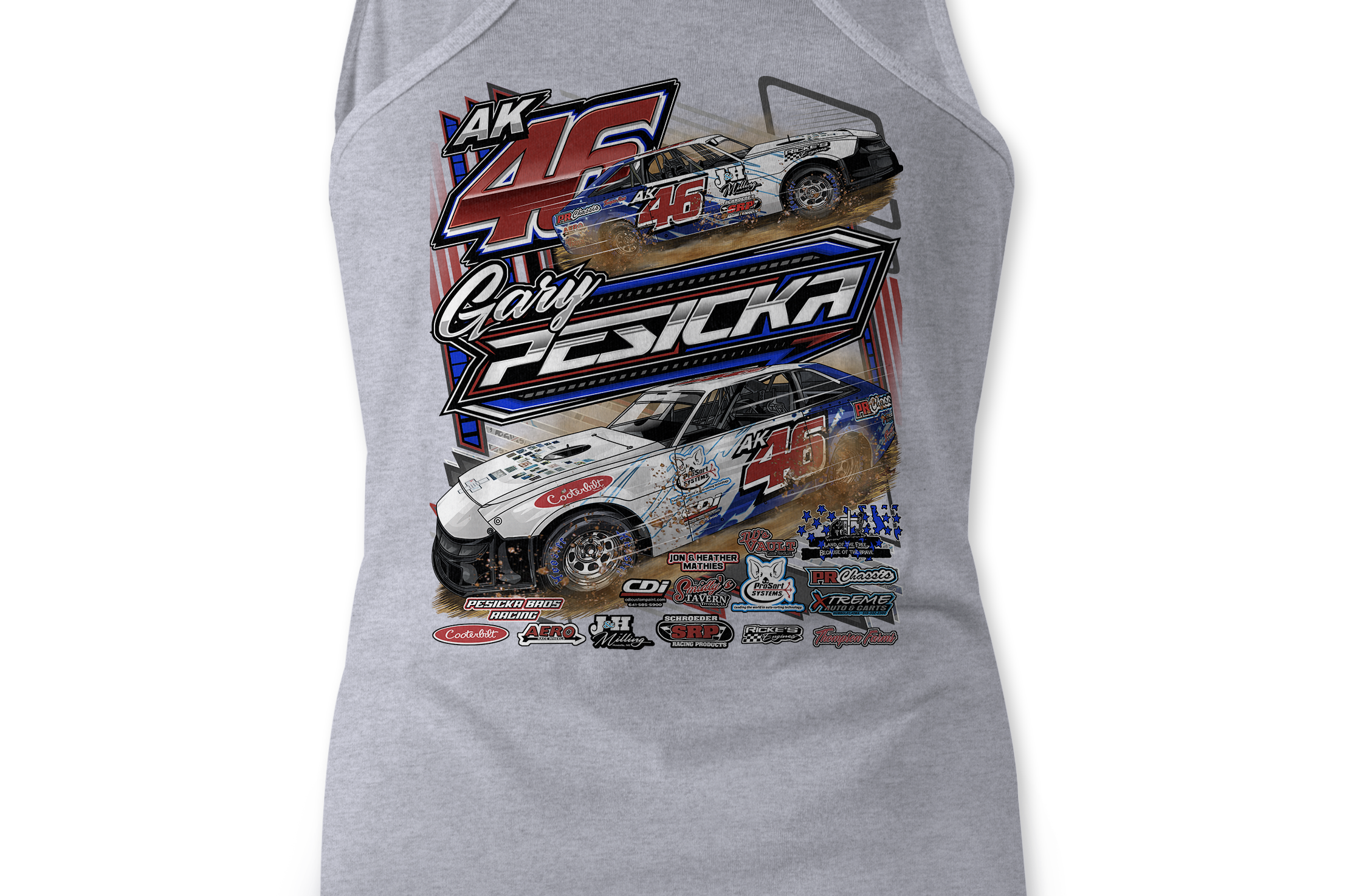 Gary Pesicka Tank Tops