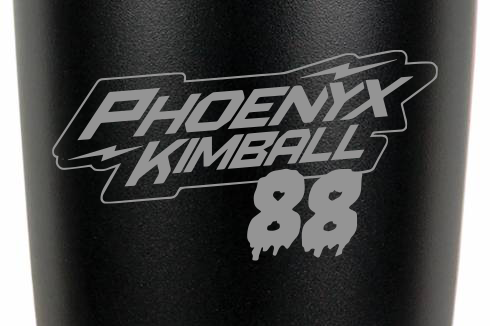 Phoenyx Kimball 2023 Tumblers Black Acid Apparel