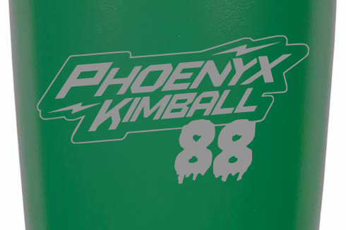 Phoenyx Kimball 2023 Tumblers Black Acid Apparel