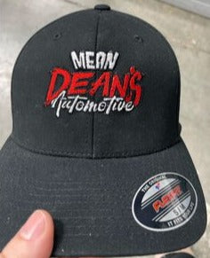 Mean Dean's Automotive Hats Black Acid Apparel