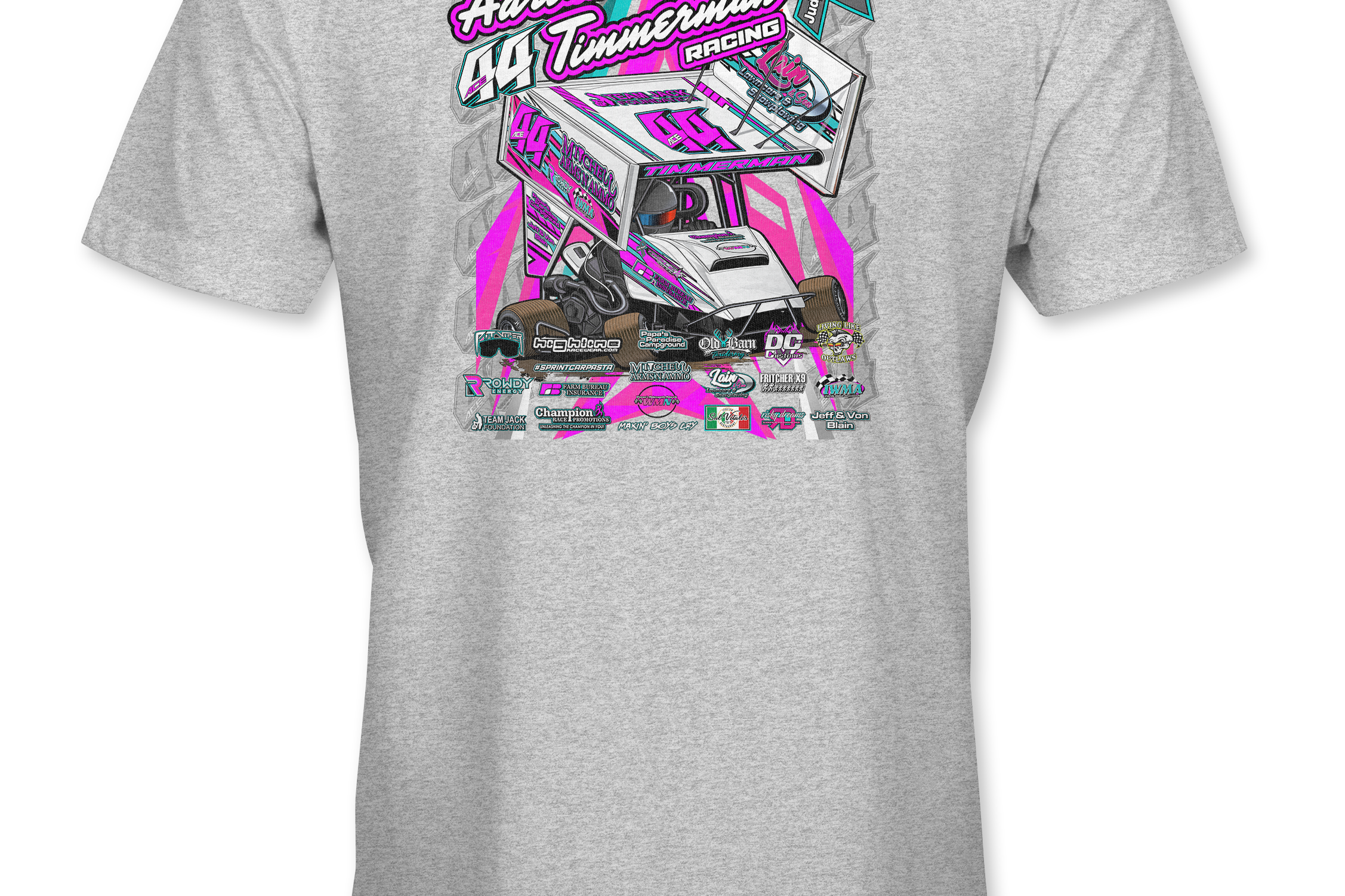 Adrianna Timmerman 2023 T-Shirts Black Acid Apparel