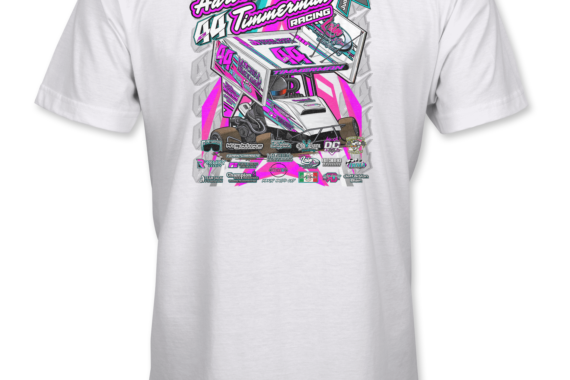 Adrianna Timmerman 2023 T-Shirts Black Acid Apparel