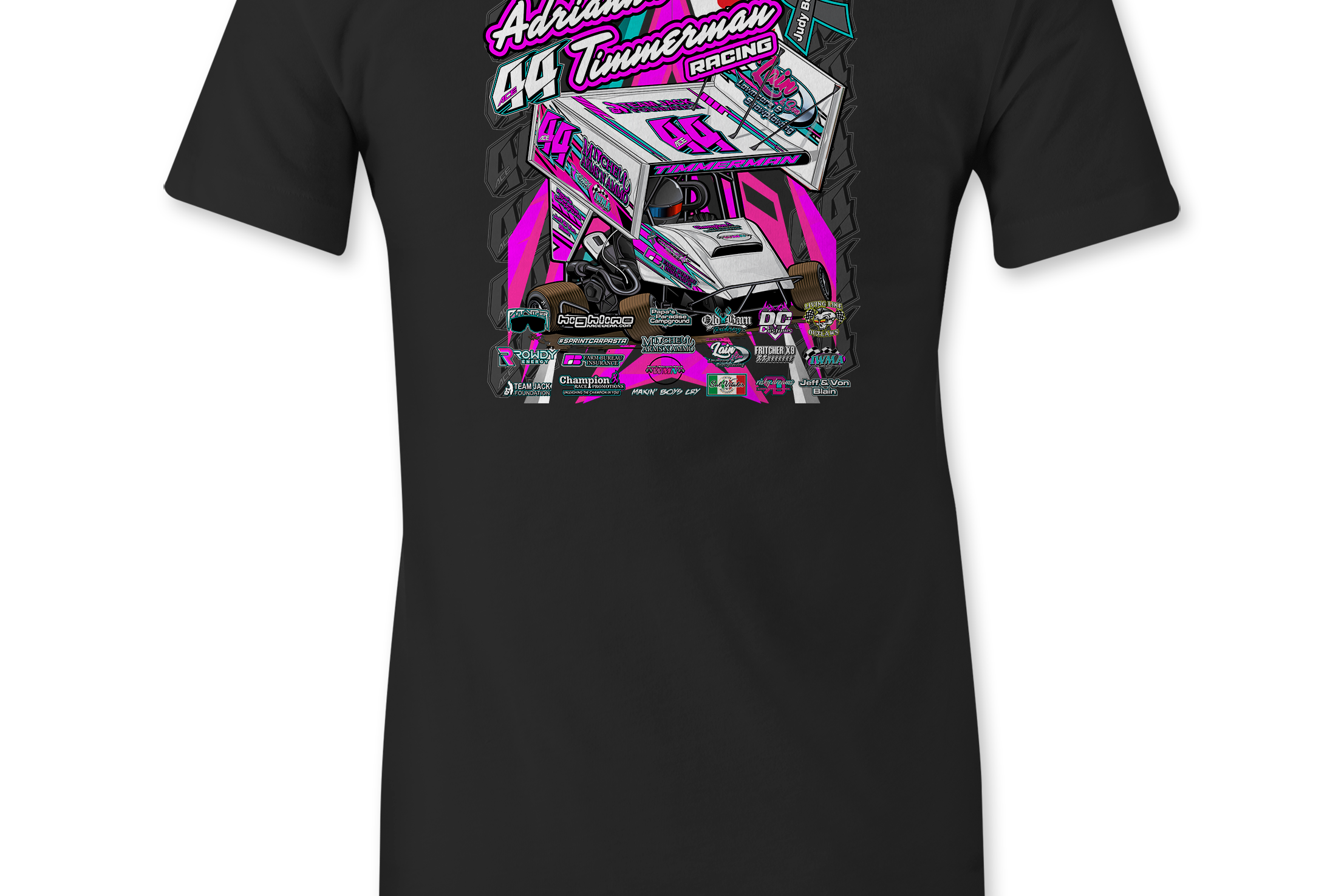 Adrianna Timmerman 2023 T-Shirts Black Acid Apparel