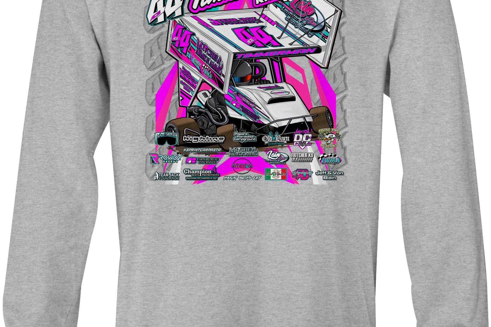 Adrianna Timmerman 2023 Long Sleeves Black Acid Apparel