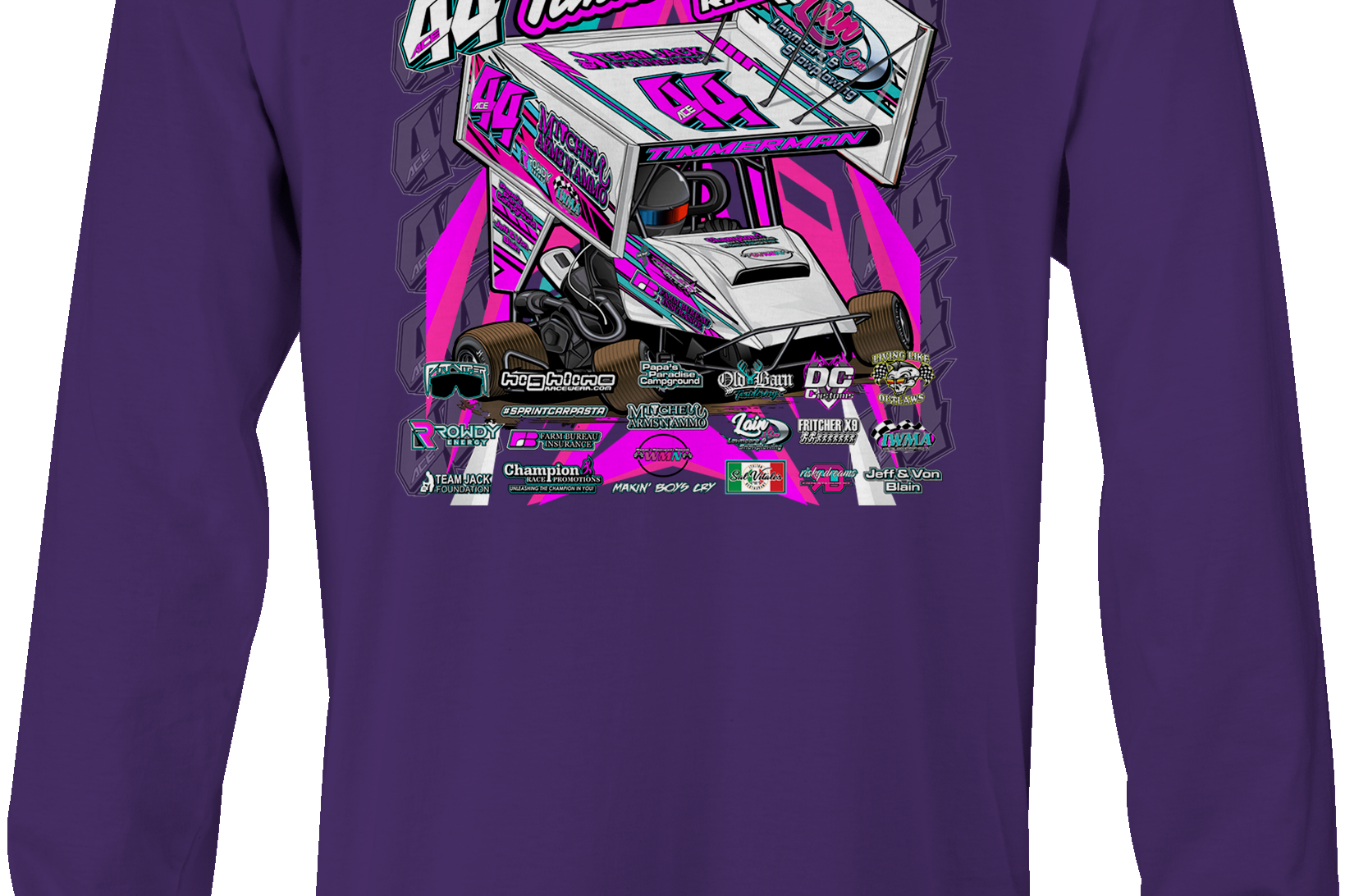 Adrianna Timmerman 2023 Long Sleeves Black Acid Apparel