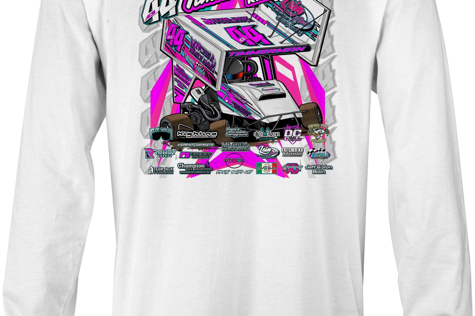 Adrianna Timmerman 2023 Long Sleeves Black Acid Apparel